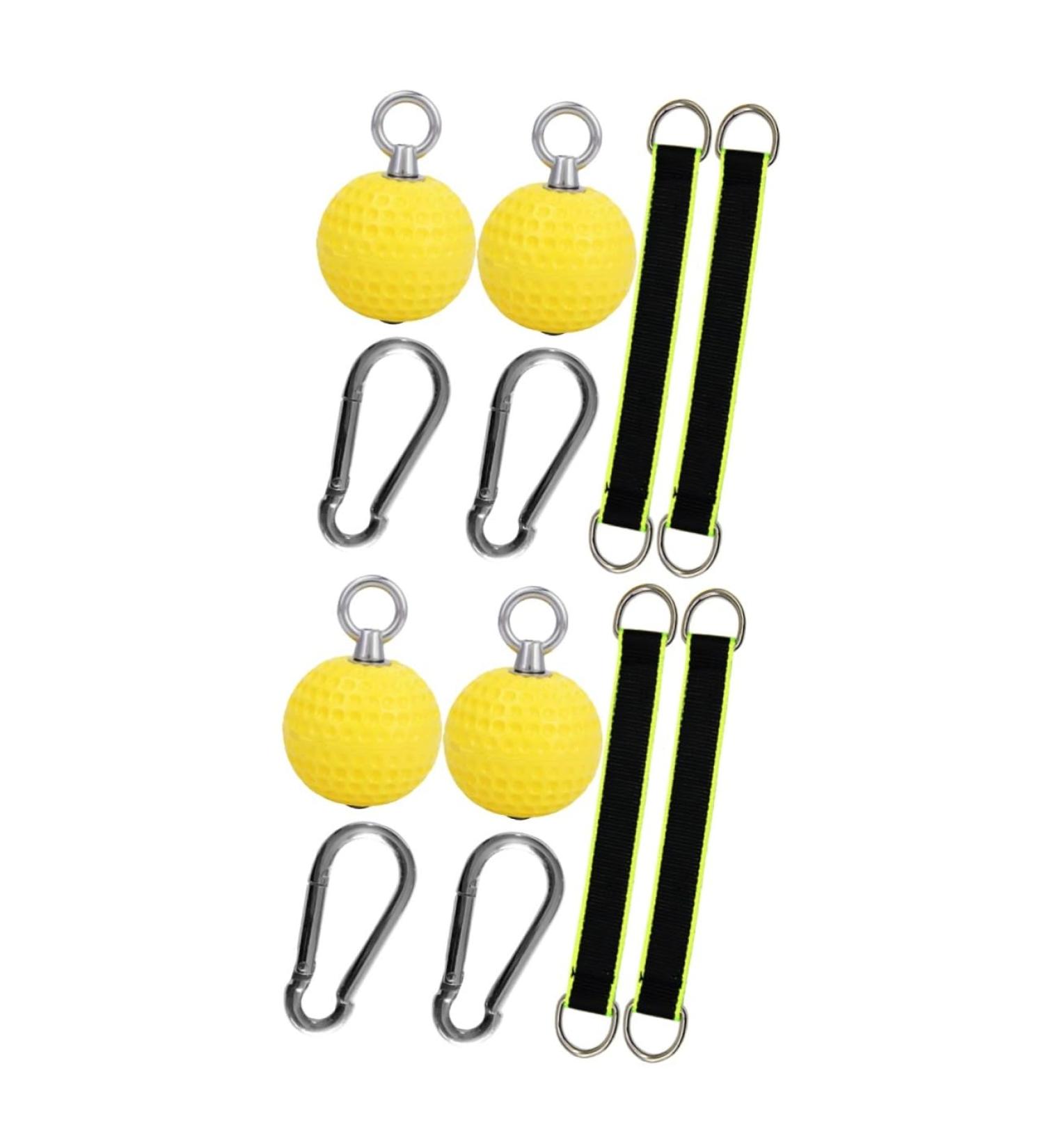 Beavorty Grip Training Ball Set - 90 Angle Handles for Strength Training | Adjustable PU Fitness Equipment for Gym & Home - Buy Online on GoSupps.com