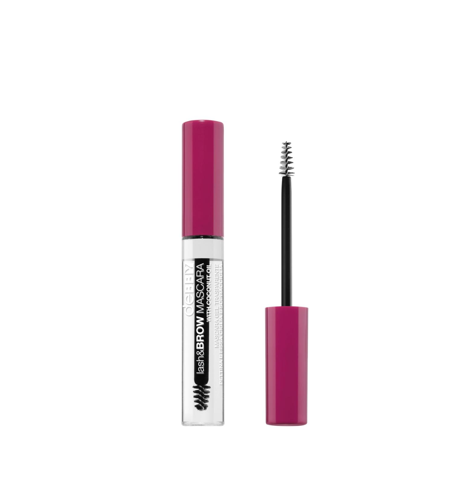 Debby Lash&Brown Mascara transparent pour cils et sourcils 1 pi ce