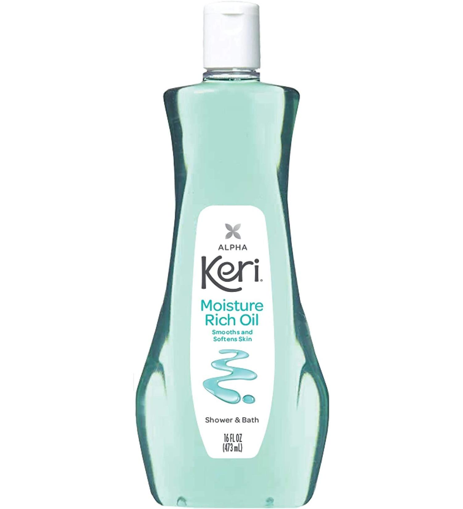 Keri Moisturizing Shower and Bath Oil - 16 Fl Oz - Hydrating Body Wash - Buy Online on GoSupps.com