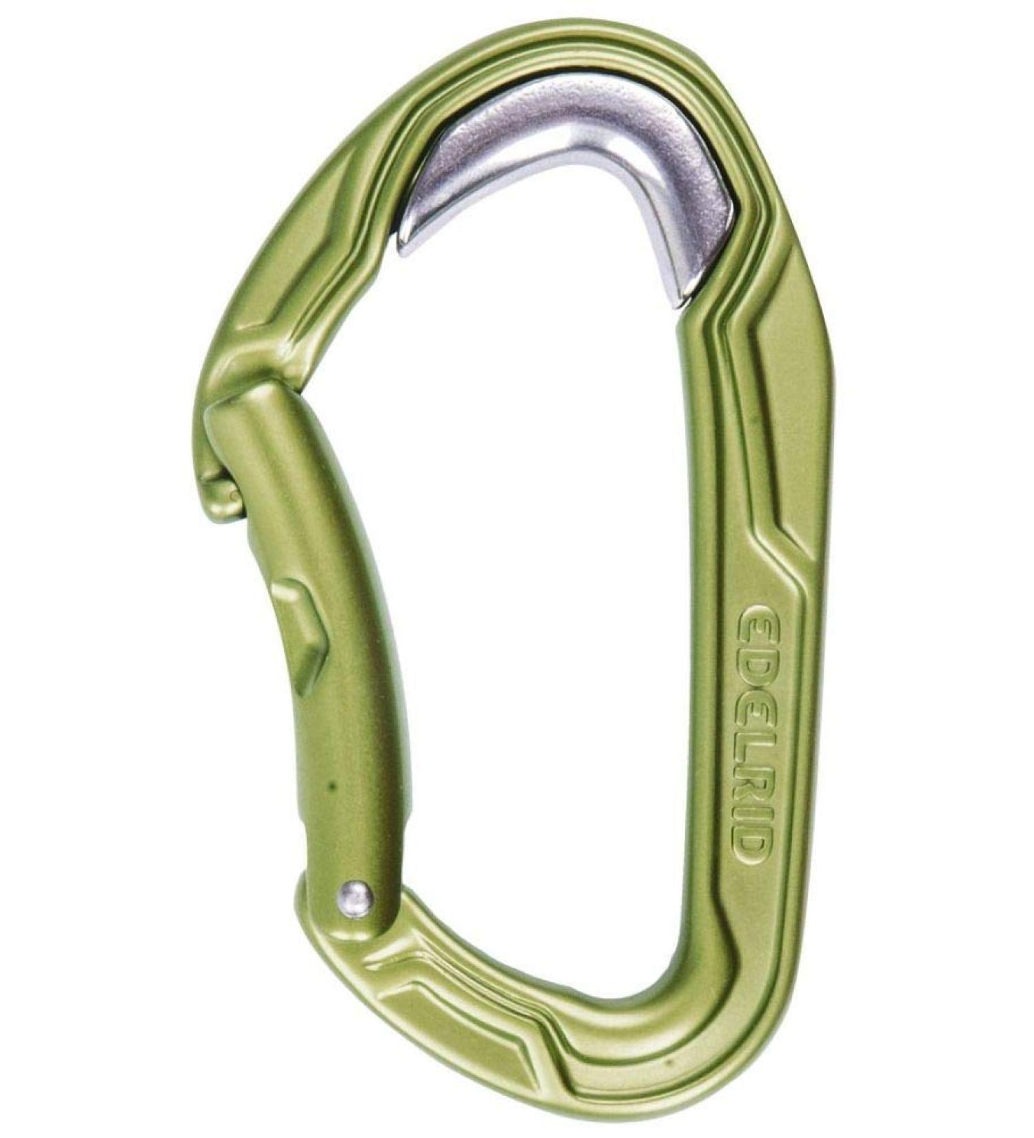 EDELRID Bulletproof Non-Locking Carabiner Oasis Bent Gate