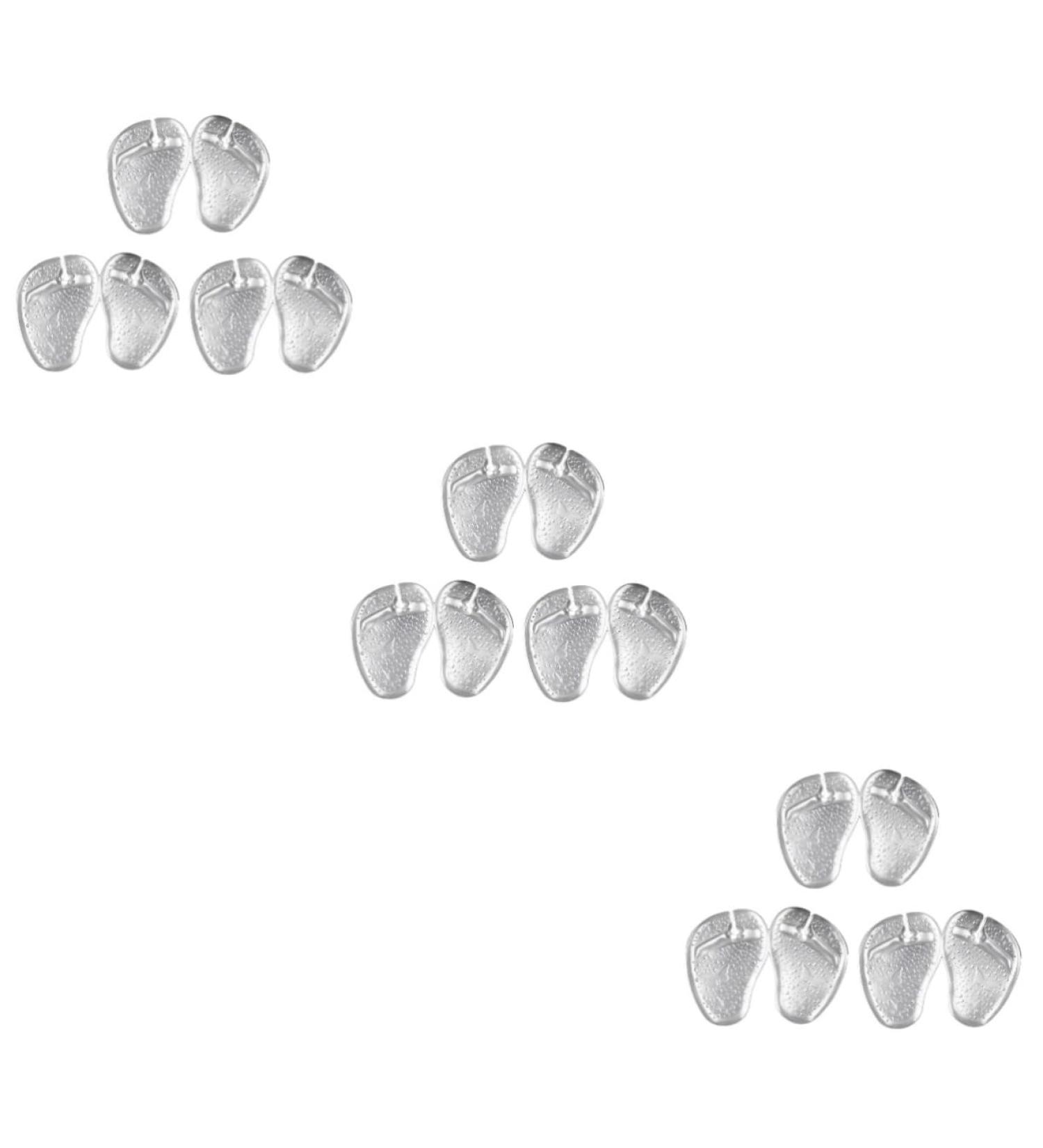 FOMIYES 9 Pairs Gel Forefoot Cushion Pads | Premium Foot Inserts & Metatarsal Support for Comfort & Grip - Perfect for Sandals & Shoes - Buy Online on GoSupps.com