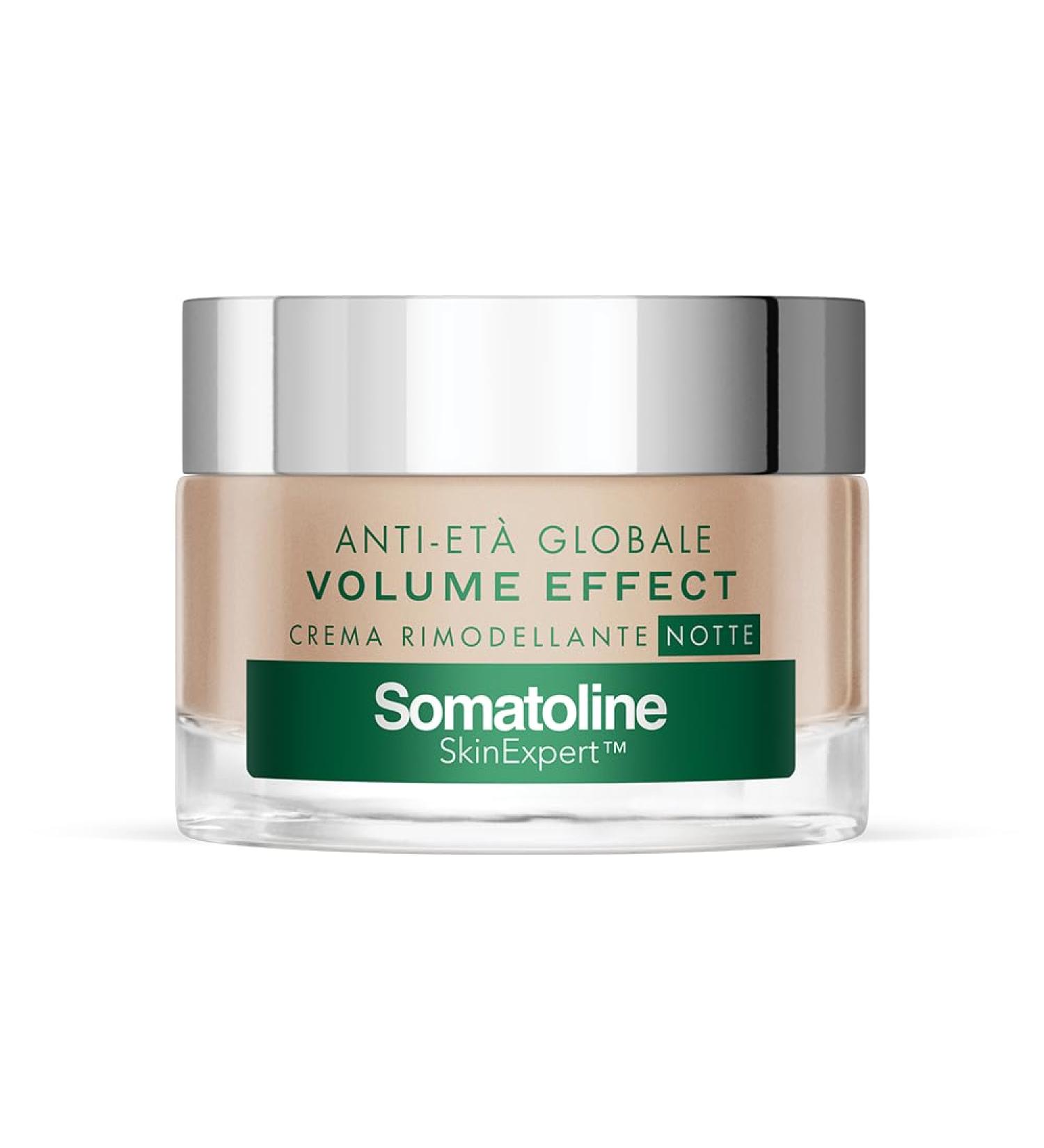  Somatoline SkinExpert Somatoline SkinExpert Volume Effect Night Repair Face Cream Anti-Wrinkle Remodeling Face Treatment with Biopeptides 50 ml - Buy Online on GoSupps.com