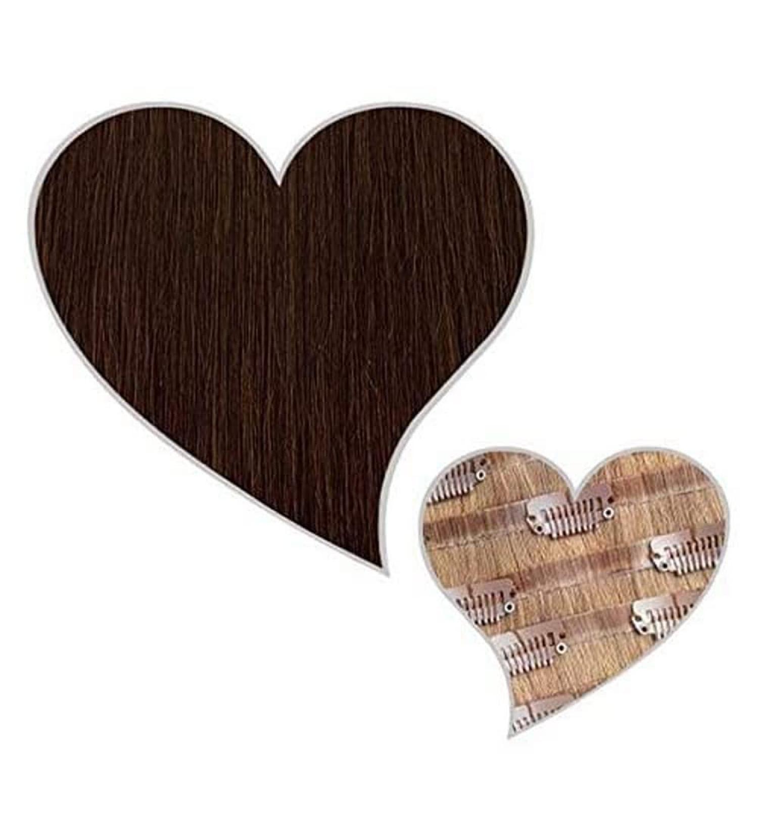 Global Extend Clip-in seamless 190g/50cm chocolate brown#04
