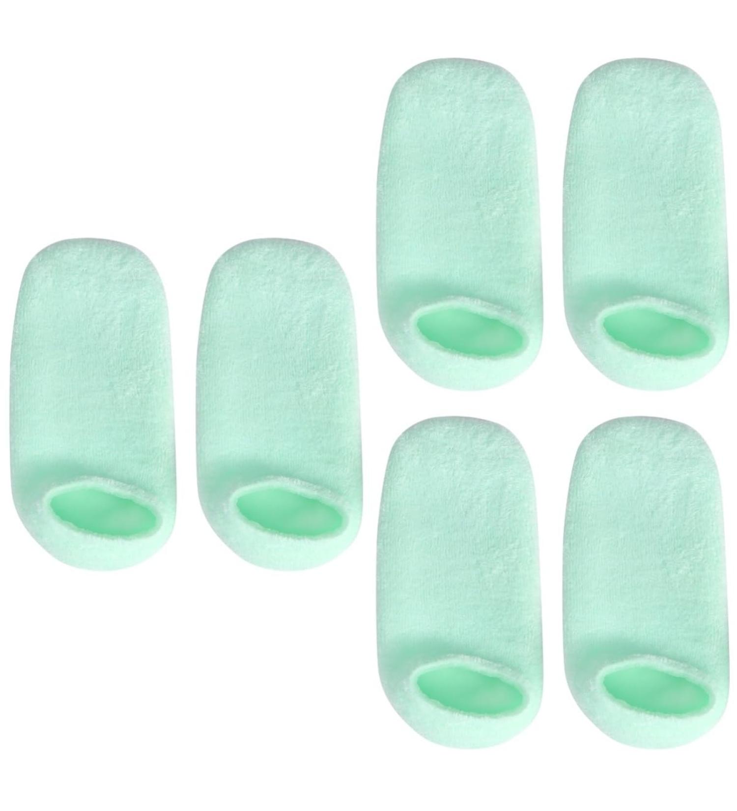 Healeved 3 Pairs Heel Anti-Crack Socks Ankle Socks Heel Repair Socks Resin Heart Hair Clip Cracked Heels Guard Dry Feet Socks Anti Callus Socks (Green) Hard Feet Socks Foot Gel Moisturizing - Buy Online on GoSupps.com