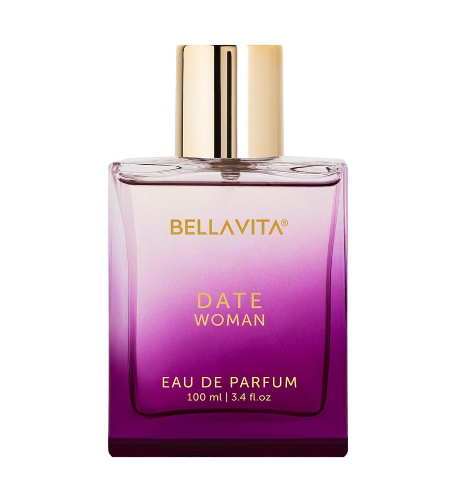 Be.ll.a Vi.ta Luxury Date Woman Eau De Parfum Perfume with Pink Pepper Jasmine & Vanilla|Premium Long Lasting Floral & Fruity Fragrance for Women 100ML - Buy Online on GoSupps.com