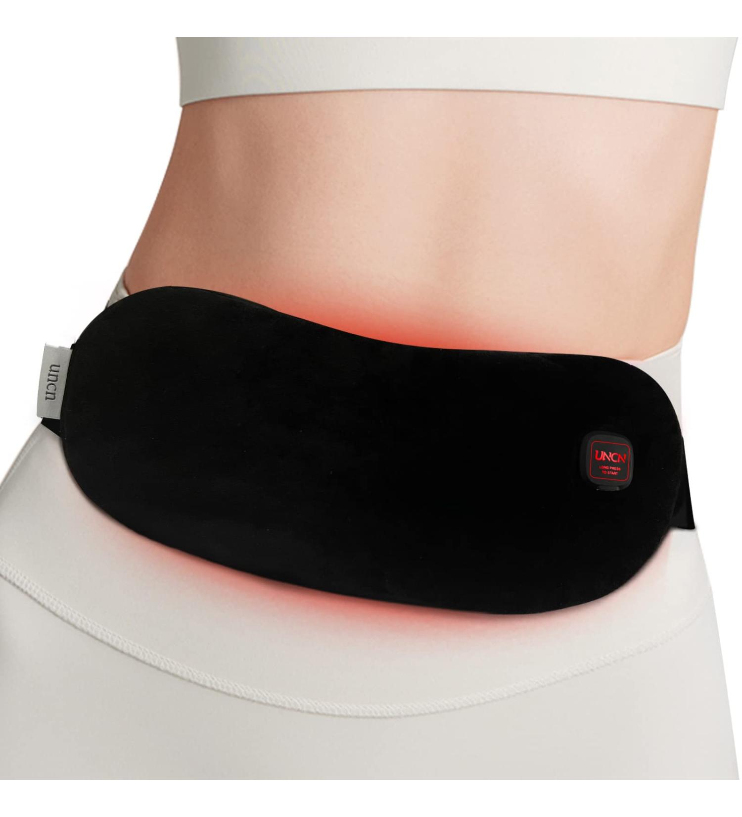 uncn soft electric portable heating pad for menstrual pain relief UNCNM2