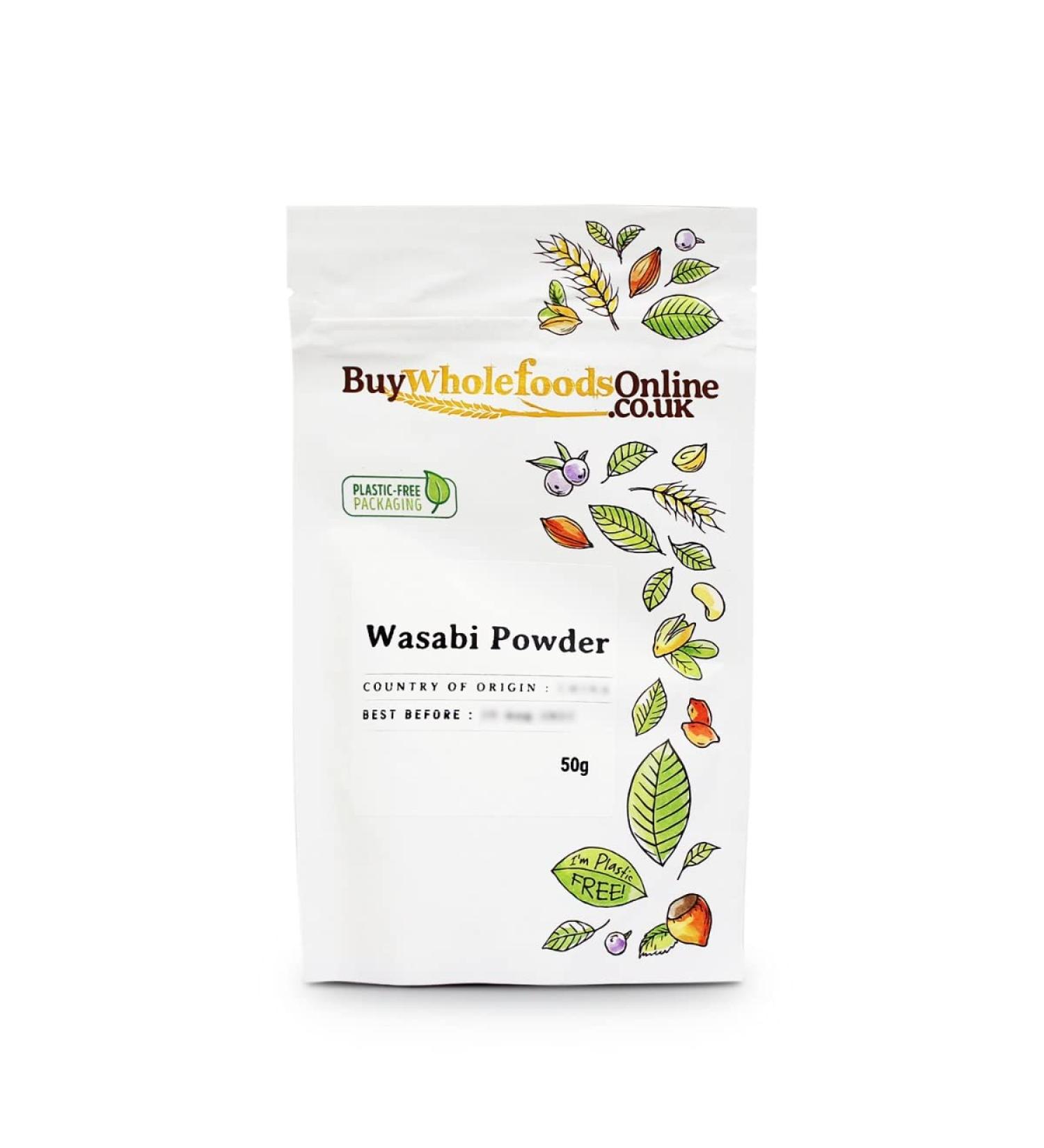Wasabi Powder (Pure) 50g - Buy Online on GoSupps.com