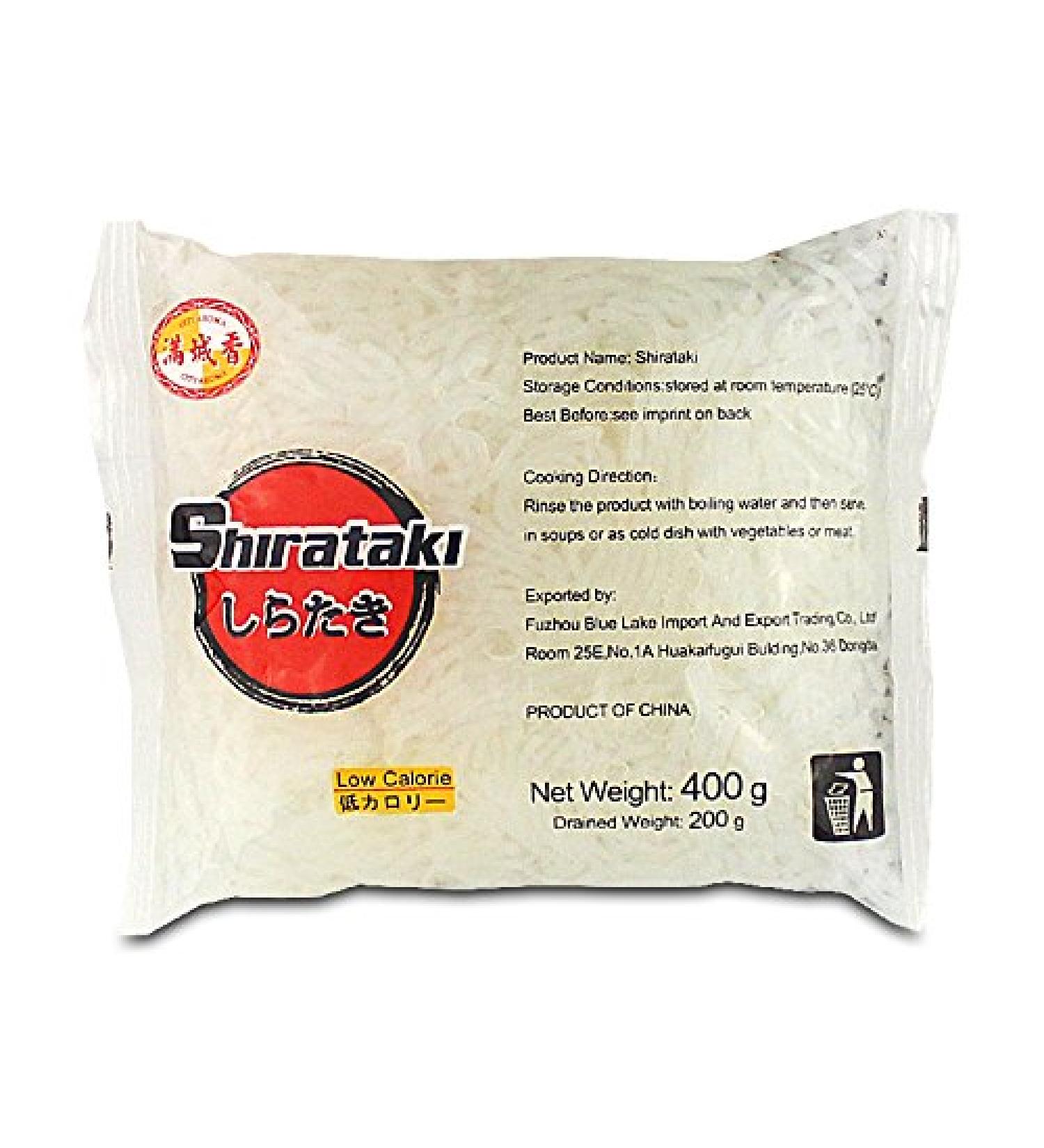 Tilda City Aroma Konjak Noodles Shirataki Noodles from Konjac Flour 10 x 400 g