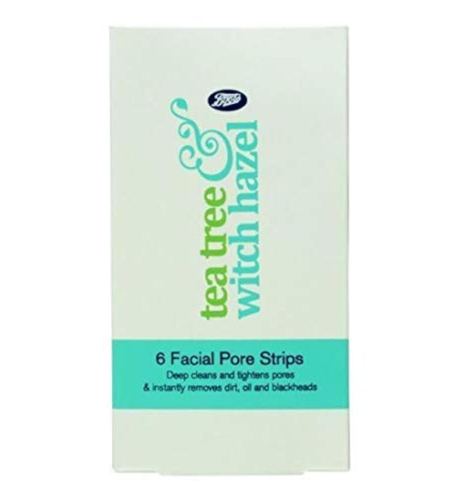 Boots Tea Tree & Witch Hazel 6 Facial Pore Strips