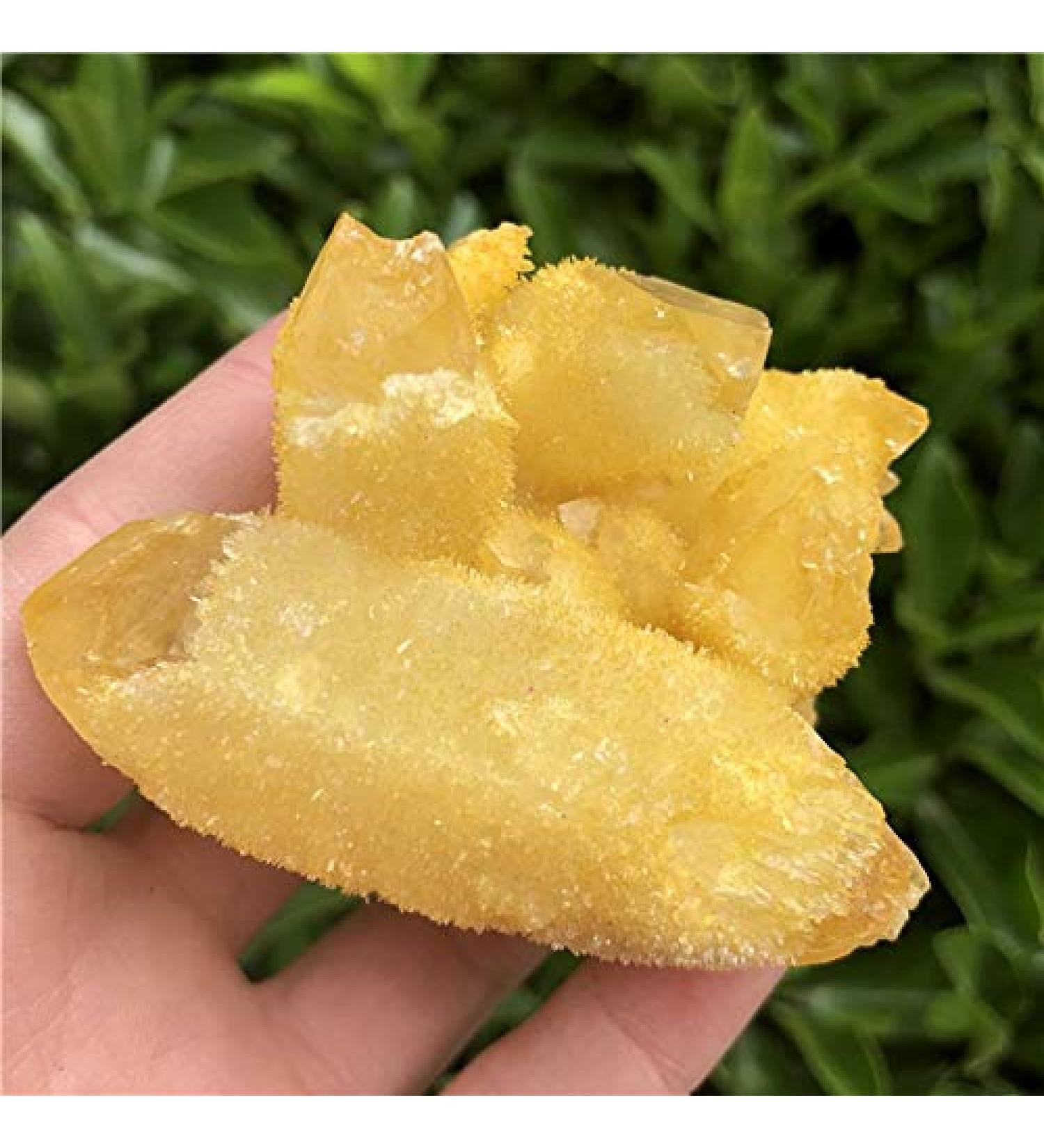 Yellow Phantom Quartz Crystal Cluster Specimen - JZIGTDEM (Color : 166g) - Buy Online on GoSupps.com