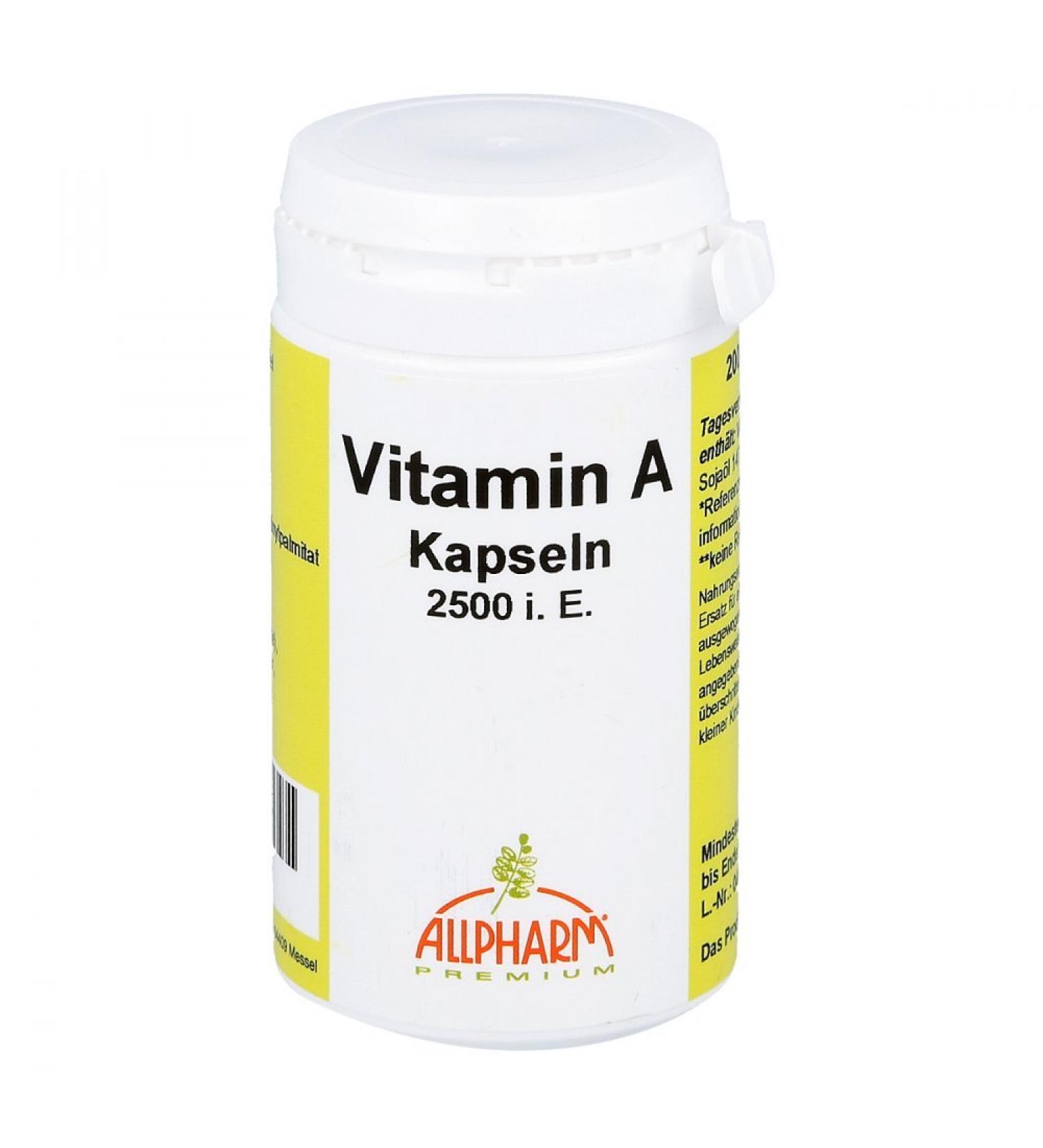 Buy Vitamin A Capsules 200 St - High-Quality Supplements for Healthy Vision | International Shipping Available - Buy Online on GoSupps.com