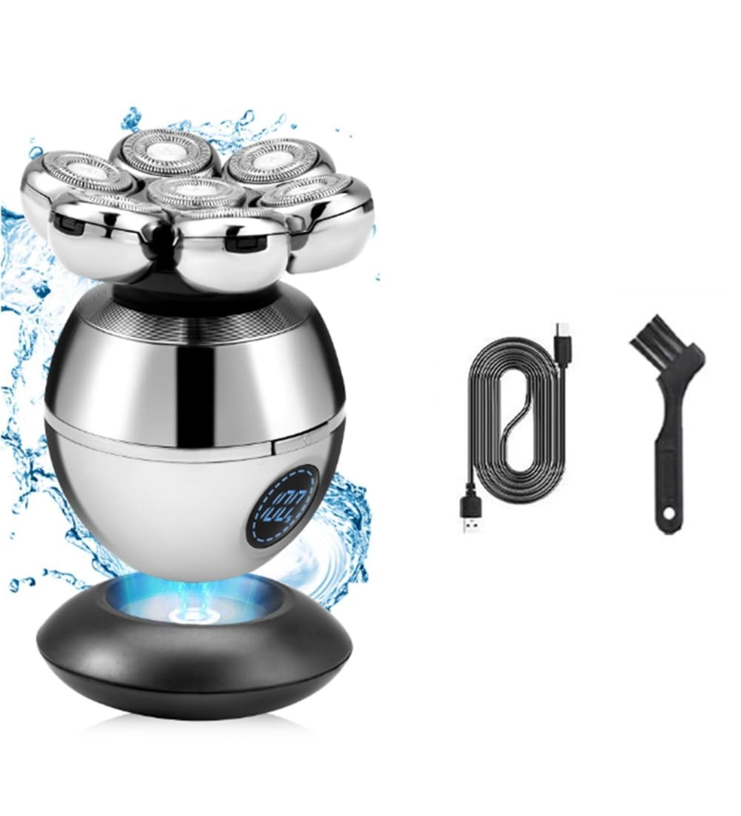 Tovmekdjn Electric Shaver for Bald Men 7D Floating Cutter Beard Trimmer Clipper Waterproof Shaving USB Charging Trimmer - Buy Online on GoSupps.com