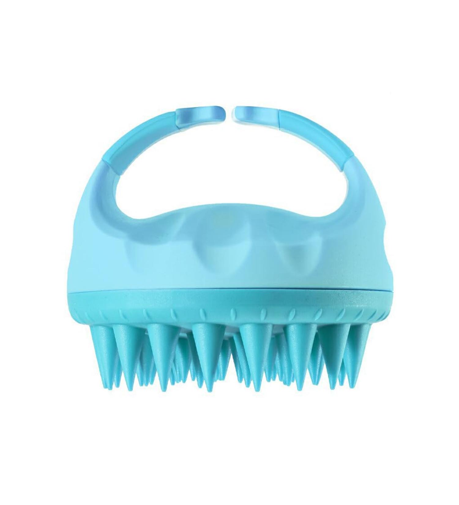 Buy Dijiusidy Scalp Massager & Head Scrubber - Relaxation & Dandruff Removal Tool | Blue Bathroom Accessory - Buy Online on GoSupps.com