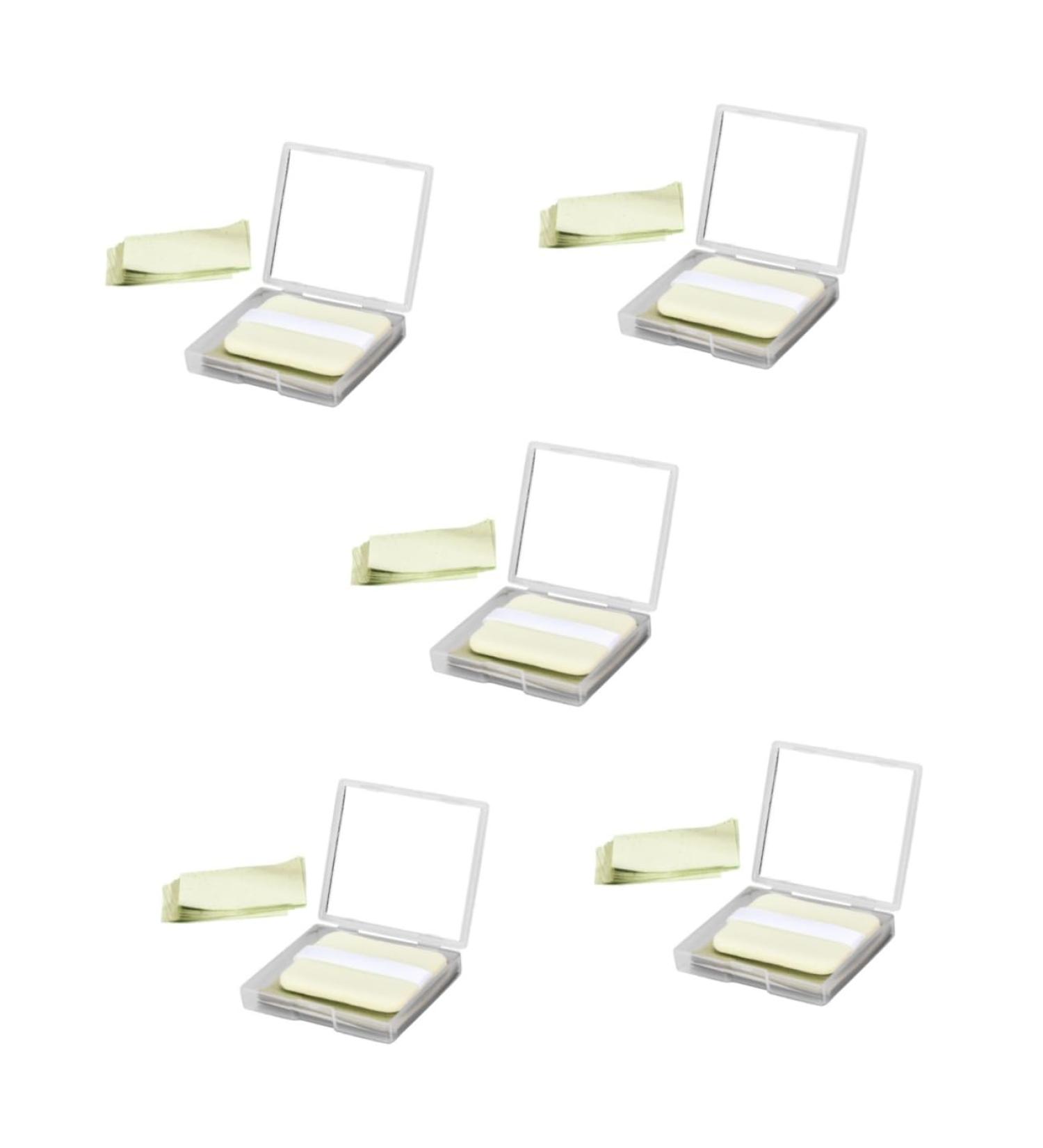 FRCOLOR 5 Sets Oil Blotting Paper Facial Oil Control Paper Absorbing Tool Oil Control Film Makeup Tools Reusable Face Pads Face Tools Cleaning Tissue Oil-Absorbing Film The Face Paper - Buy Online on GoSupps.com