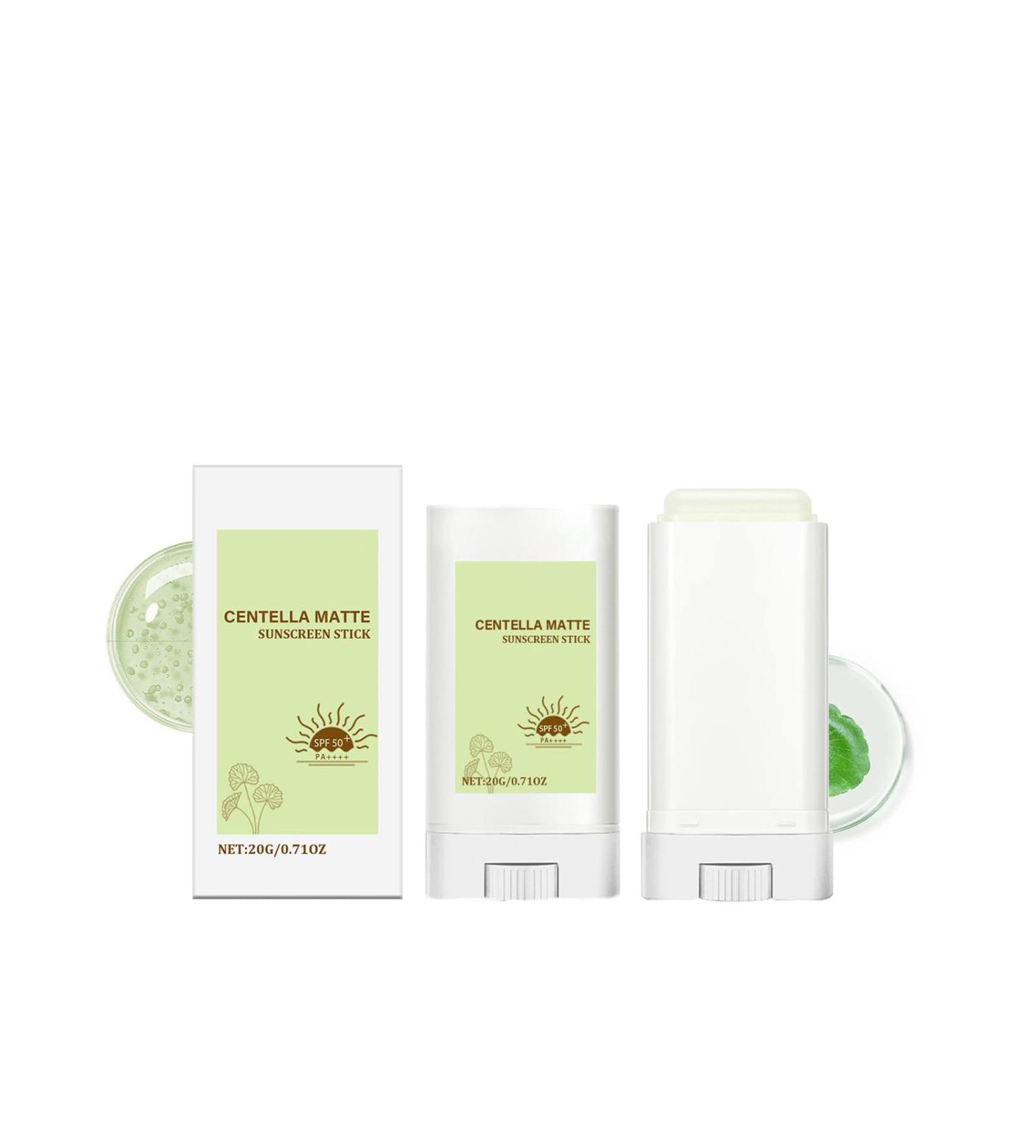  Generisch Sunblock Stick - SPF 50+ - Non-greasy matte finish - Sun protection - Sunscreen stick - Soothing hydration - Oil control - Long-lasting facial skincare - 20 g - For face and - Buy Online on GoSupps.com