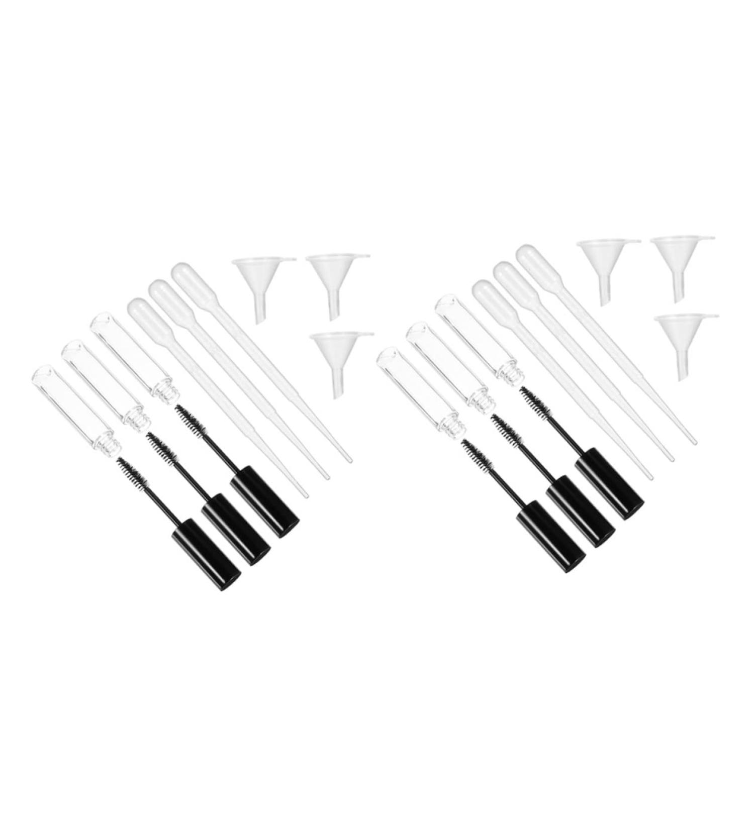 SOESFOUFU 1 Set Mascara Tube Wine Lip Clear Mascara Lash Wand Containers Empty Tube Bottle Abs - Buy Online on GoSupps.com