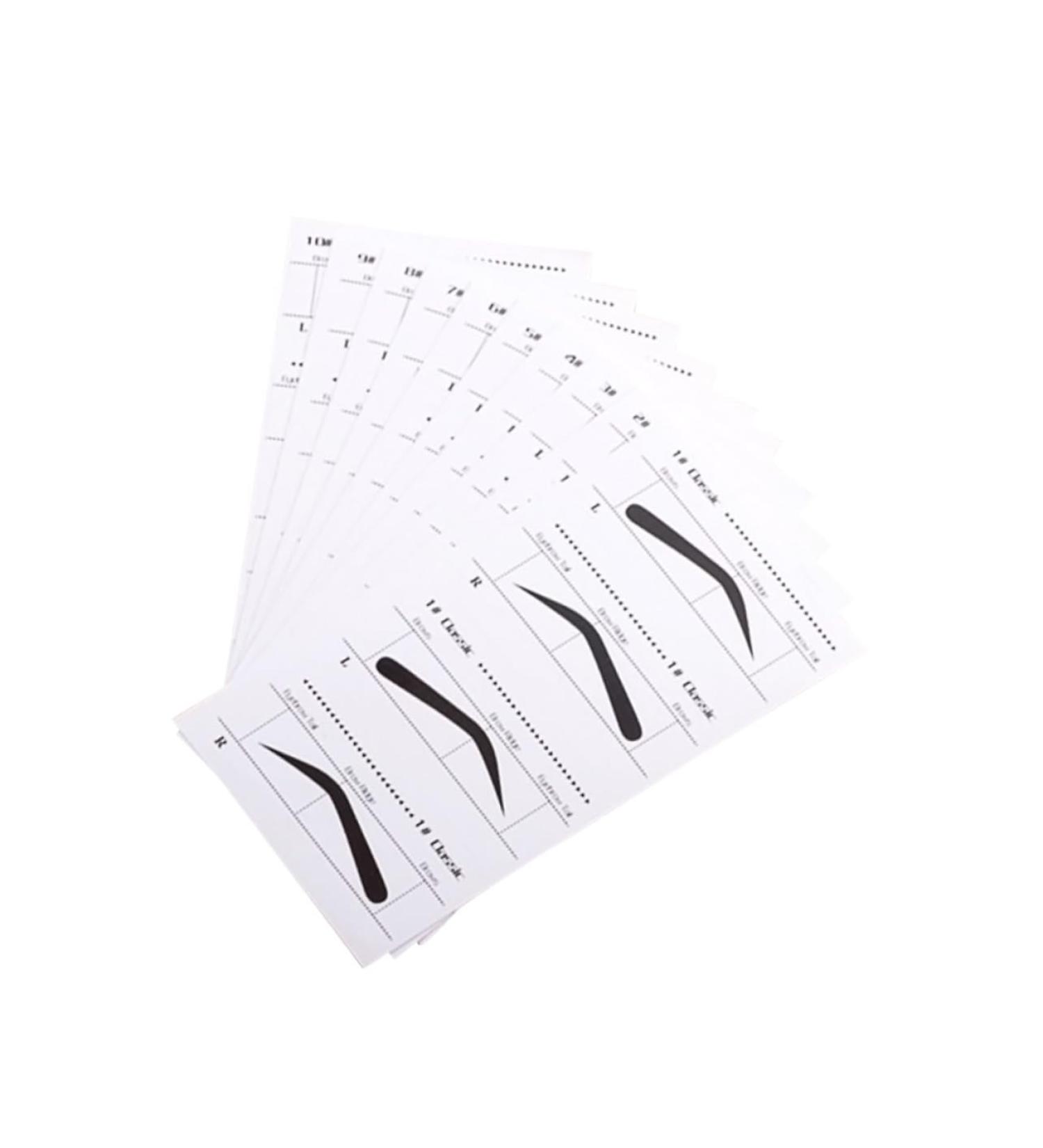 Beavorty 10pcs Eyebrow Shaping Stencils Eyebrow Shaping Kit Eyebrow Templates Mold Set Eyebrow Shape - Buy Online on GoSupps.com