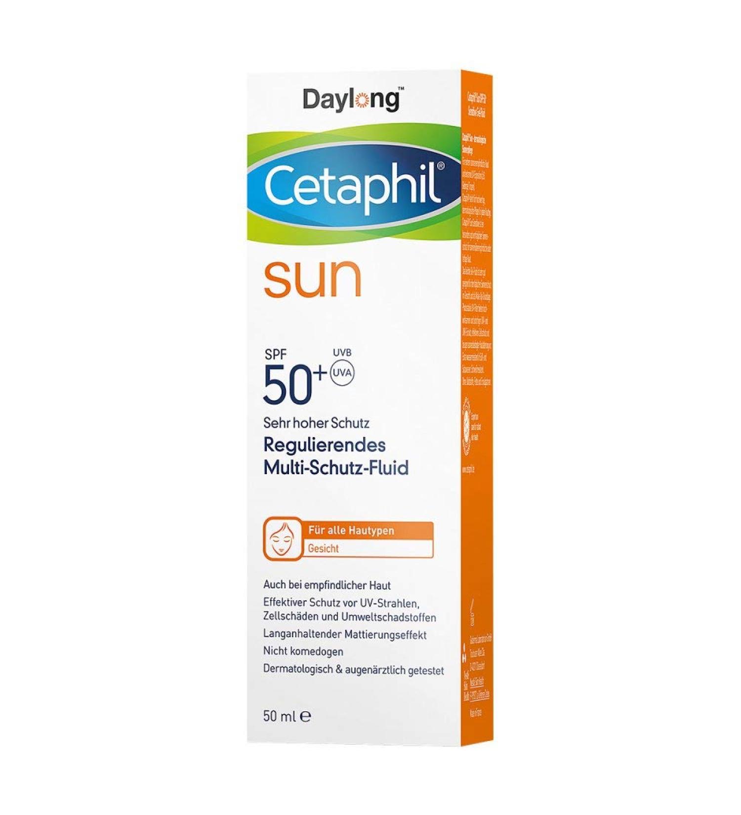 CETAPHIL Sun Daylong SPF 50+ reg.MS-Fluid Face 50 ml