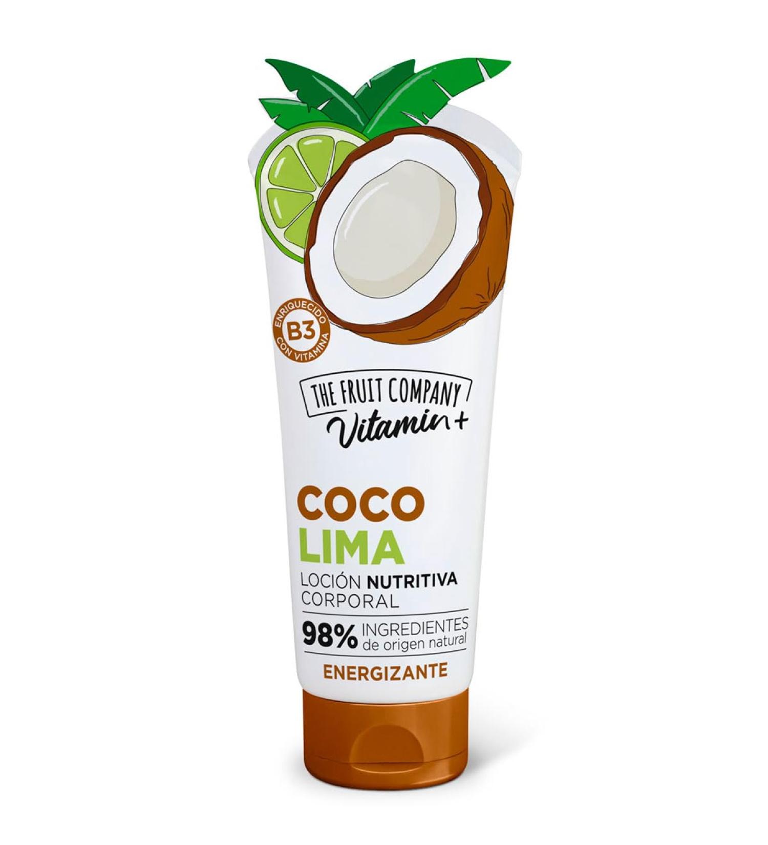 The Fruit Company Vitamin+ Nutritious Firming Lime Coconut Body Lotion 200ml - Buy Online on GoSupps.com