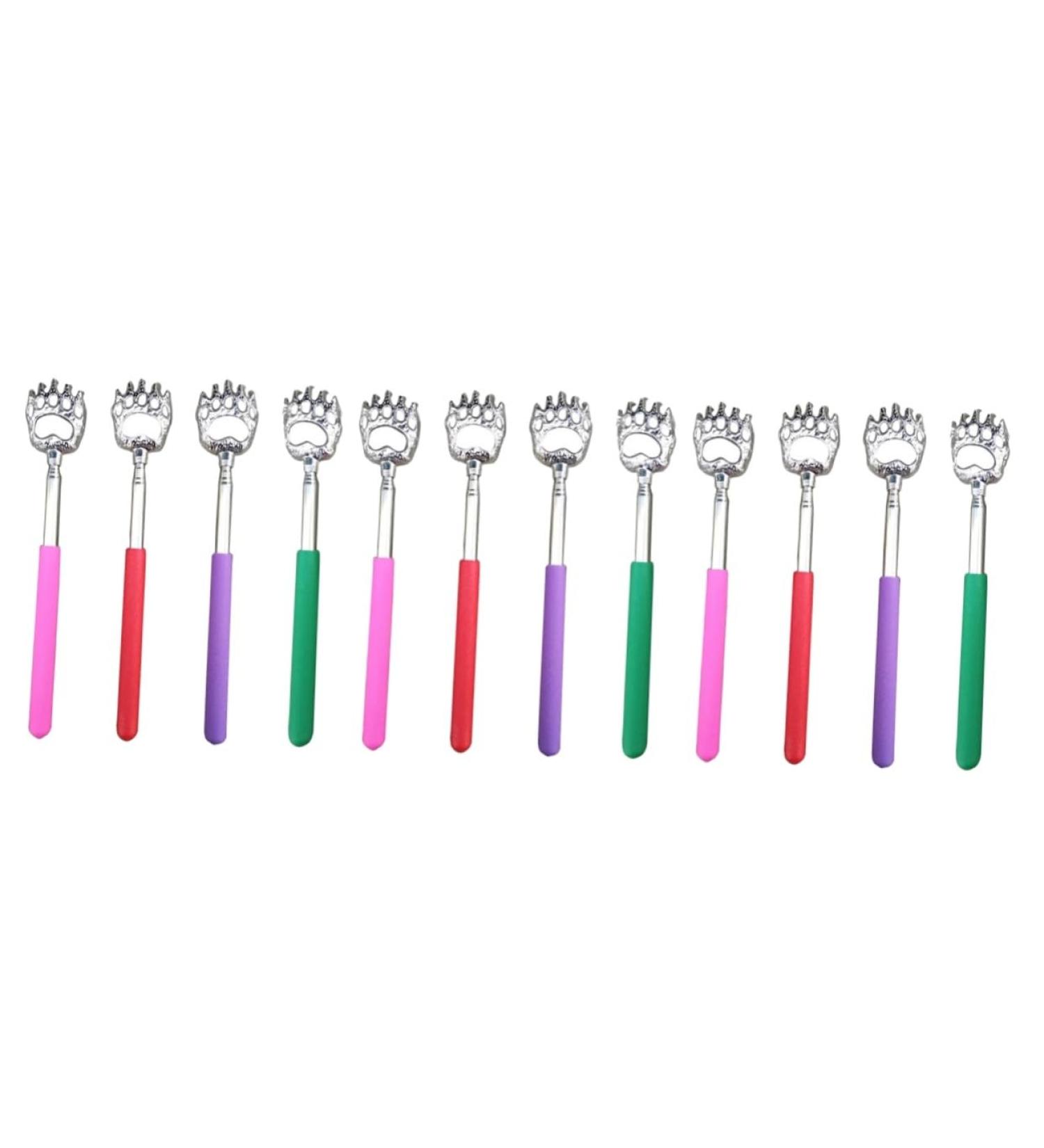 Magiclulu 12 STK Back Scratcher Set - Stainless Steel & Wood Hand Massager Tools for Men | Fleab Metal Washers & Clamping Massage | International Shipping Available - Buy Online on GoSupps.com