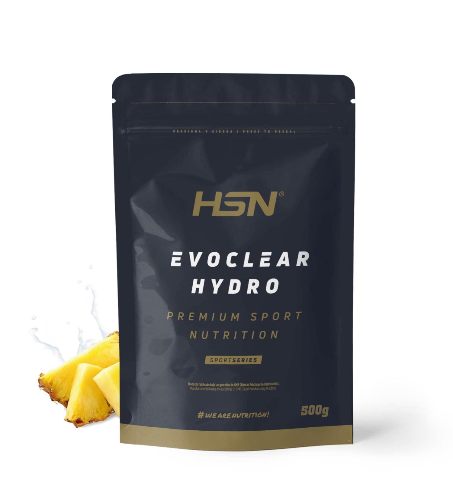  HSN Clear Whey by HSN Evoclear Hydro | Pineapple Flavour 500g 20 Takes | Hydrated Milk Serum Protein Isolation | Refreshing Juice Protein | No-GMO Vegetarian Gluten and Soy Free - Buy Online on GoSupps.com