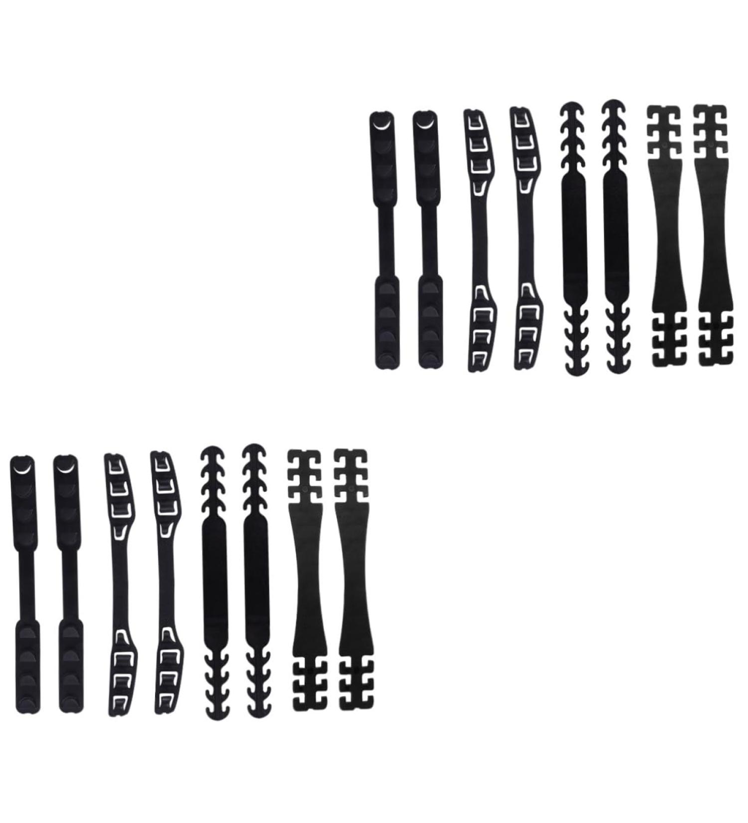 Minkissy 16 STK Mask Accessories - Adjustable Earring Hooks & Ear Protectors for Mask Comfort | International Shipping Available - Buy Online on GoSupps.com