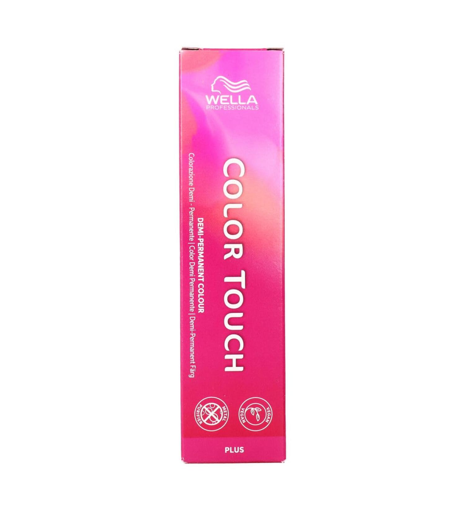 WELLA PROFESSIONALS Wella Color Touch Plus 5505 light brown intense nature mahogany 60 ml semipermanent color