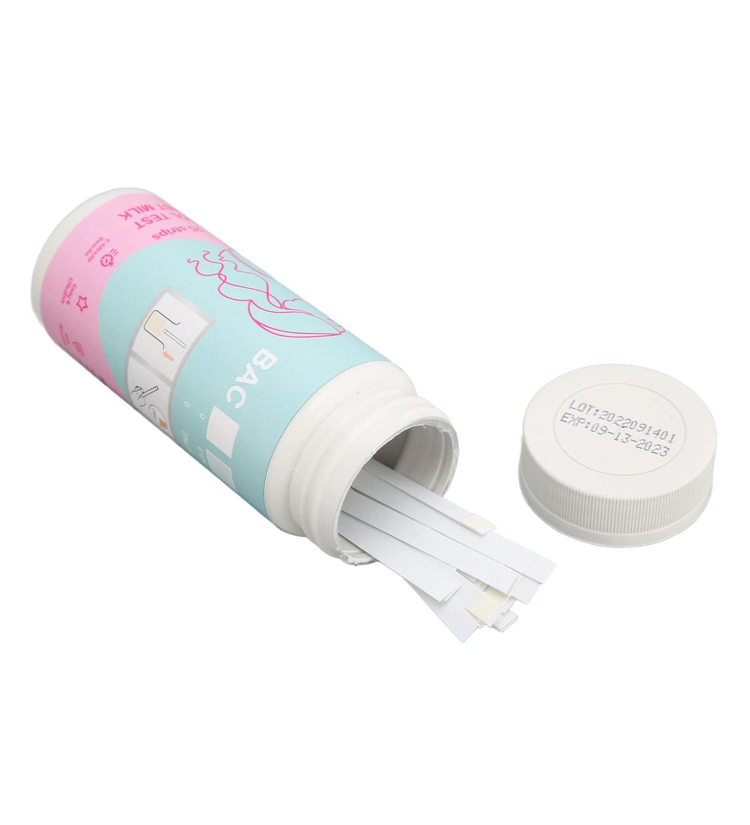 Milk Test Strips 25pcs - Accurate 120s Detection for Moms - Disposable Lactation Feeding - Buy Online on GoSupps.com