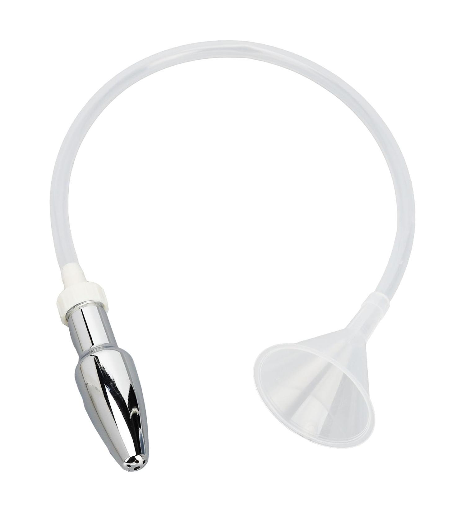 Yusat Funnel Tube & Enema Cleaning Plug - Safe Convenient Home Enema Solution - Buy Online on GoSupps.com