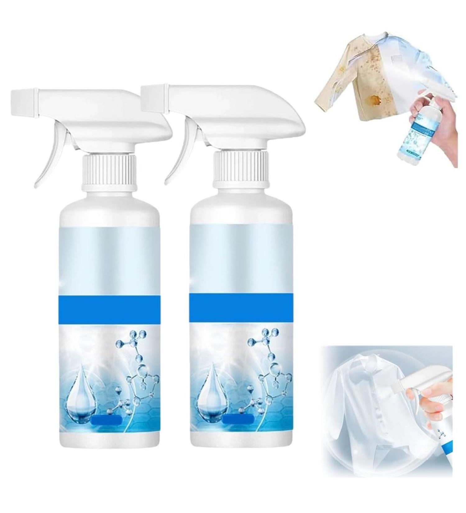 Sowhatahow Stain Remover 300ml Laundry Powerful Spray Stain Removal All-in-One Active Stain Remover Clothes Dry-Clean Spray Fabric Stain Removes for Oil Stain Coffee Stain Wine Stain 2pcs - Buy Online on GoSupps.com
