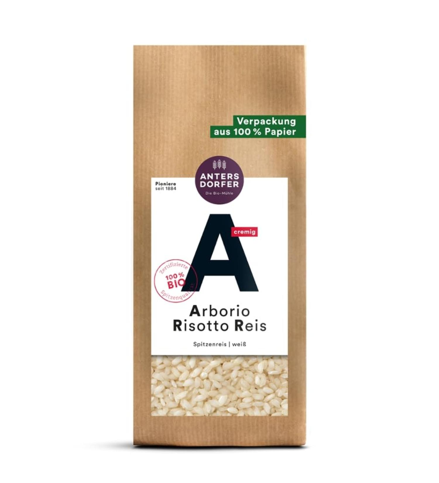 Antersdorfer Antersdorfer Arborio Risotto Organic Rice Mill 500 g