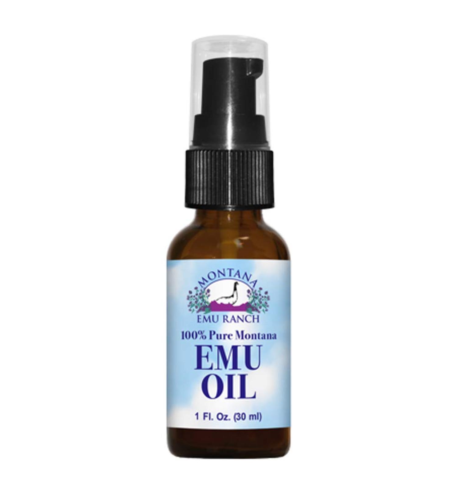 Montana Emu Ranch Co. 100% Pure Emu Oil - 1 oz Liquid - Buy Online on GoSupps.com