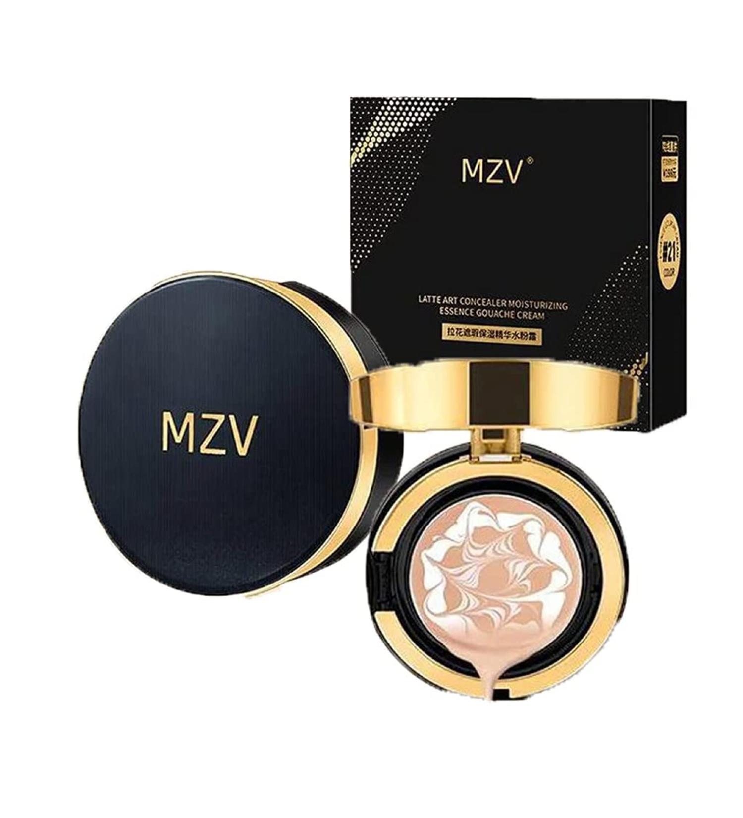 MZV Concealer Cushion Tricolor Latte with Water Pearl Lightening Cushion Concealer Moisturizing Long Lasting (23# Natural) - Buy Online on GoSupps.com