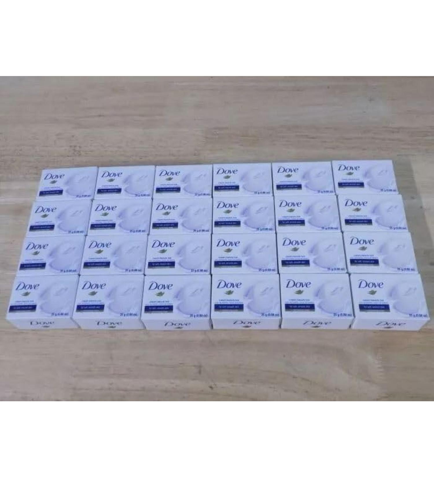 Buy 24 Pack Dove Cream Beauty Bars Classic - International Shipping Available | Soft Nourishing Skin Care - Buy Online on GoSupps.com