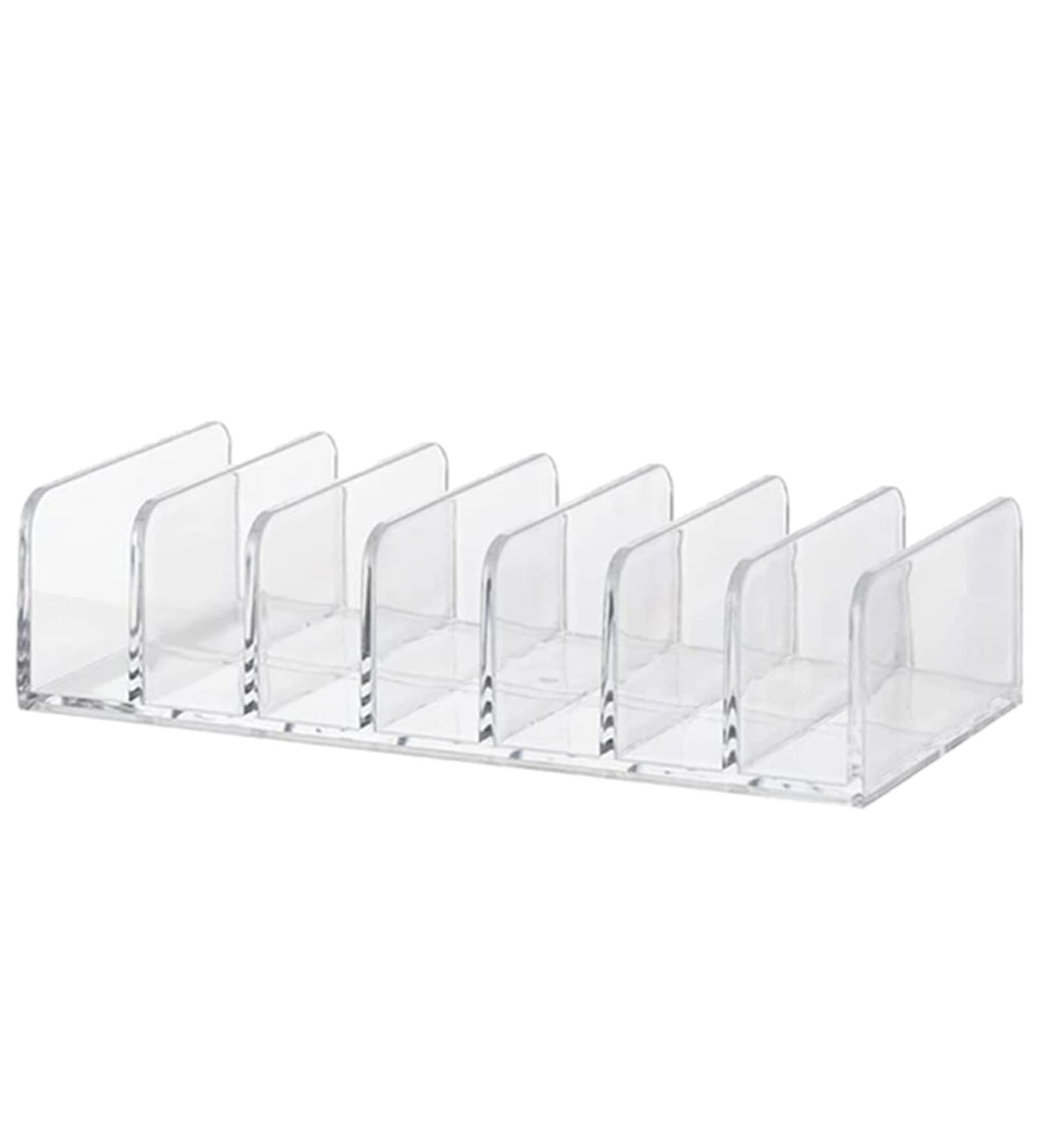 Plastic Eyeshadow Makeup Organizer 7 Cell Cosmetic Storage for Cosmetic Eyeshadow Bathroom Countertop Vanity Cosmetic Organizer - Buy Online on GoSupps.com