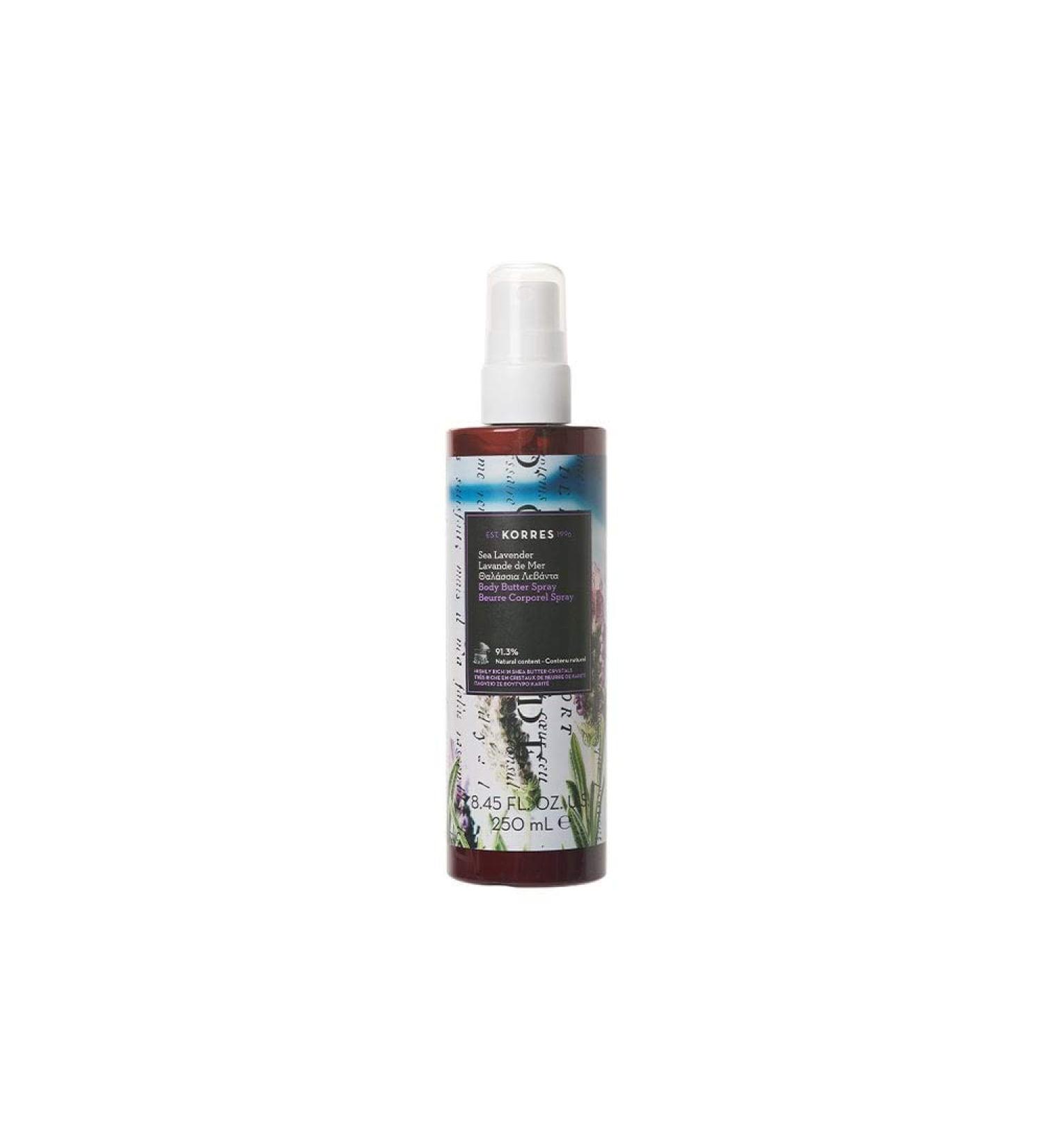 Korres Beurre Corporel Spray Lavande De Mer 250ml
