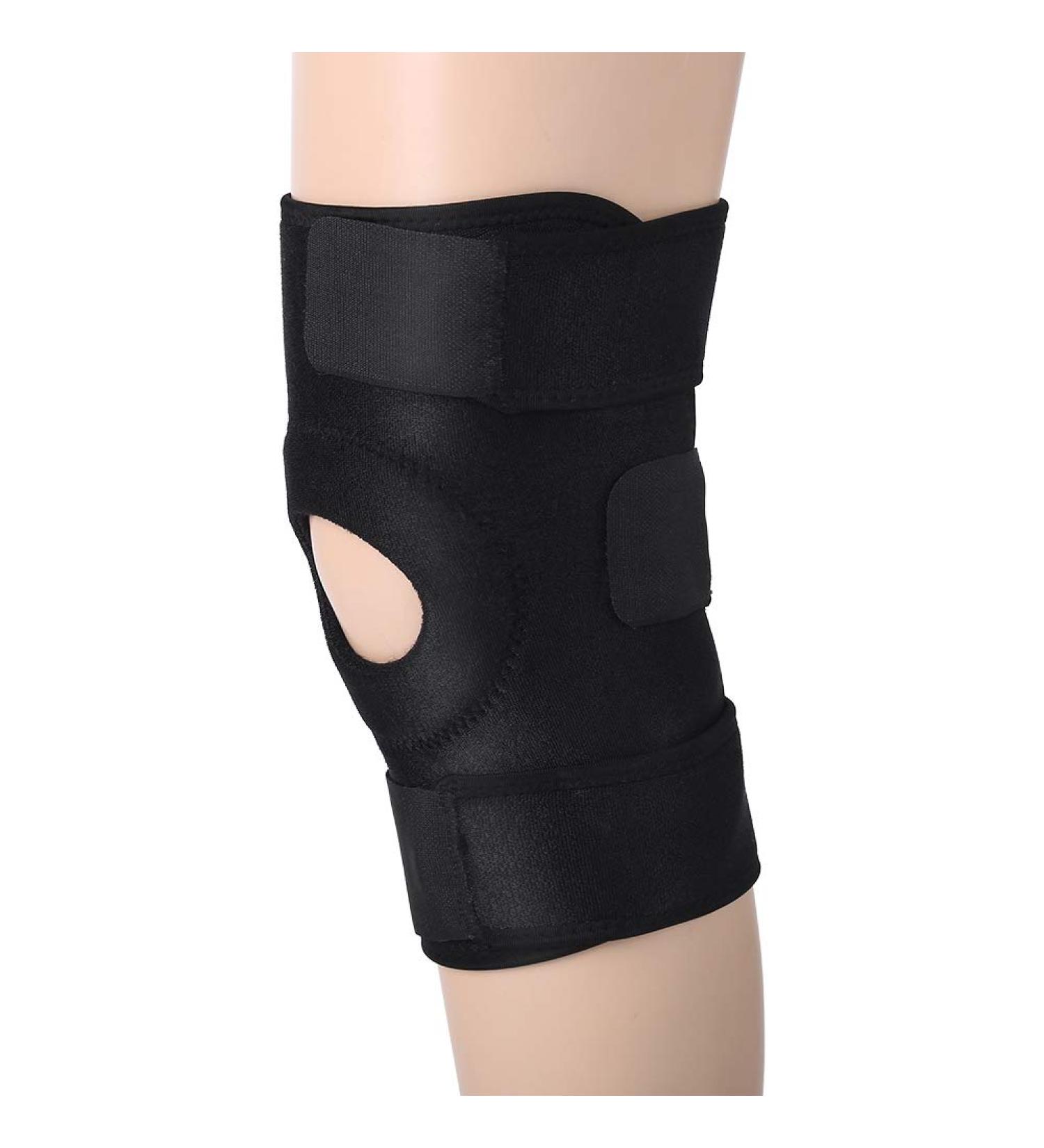 Sport Kniebandage - Elastic Knee Supports & Adjustable Compression Protectors for Men & Women | Breathable & Adjustable Velcro Straps - Buy Online on GoSupps.com