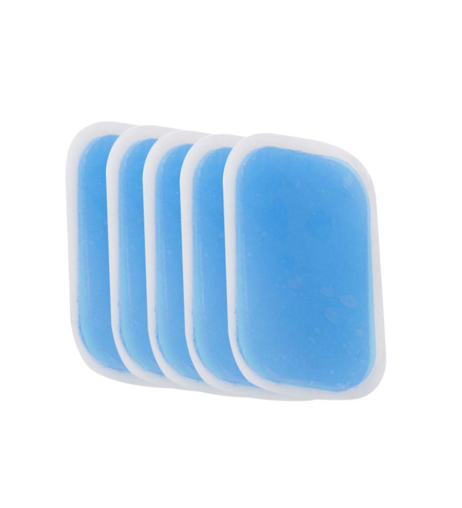 Beaupretty 50-Piece Replacement Gel Pads for Abdominal Stimulators | Hydrogel Stickers for Belly Toner & Fitness Equipment | Stainless Steel Fitness Mats & Massage Gel Pads - Buy Online on GoSupps.com