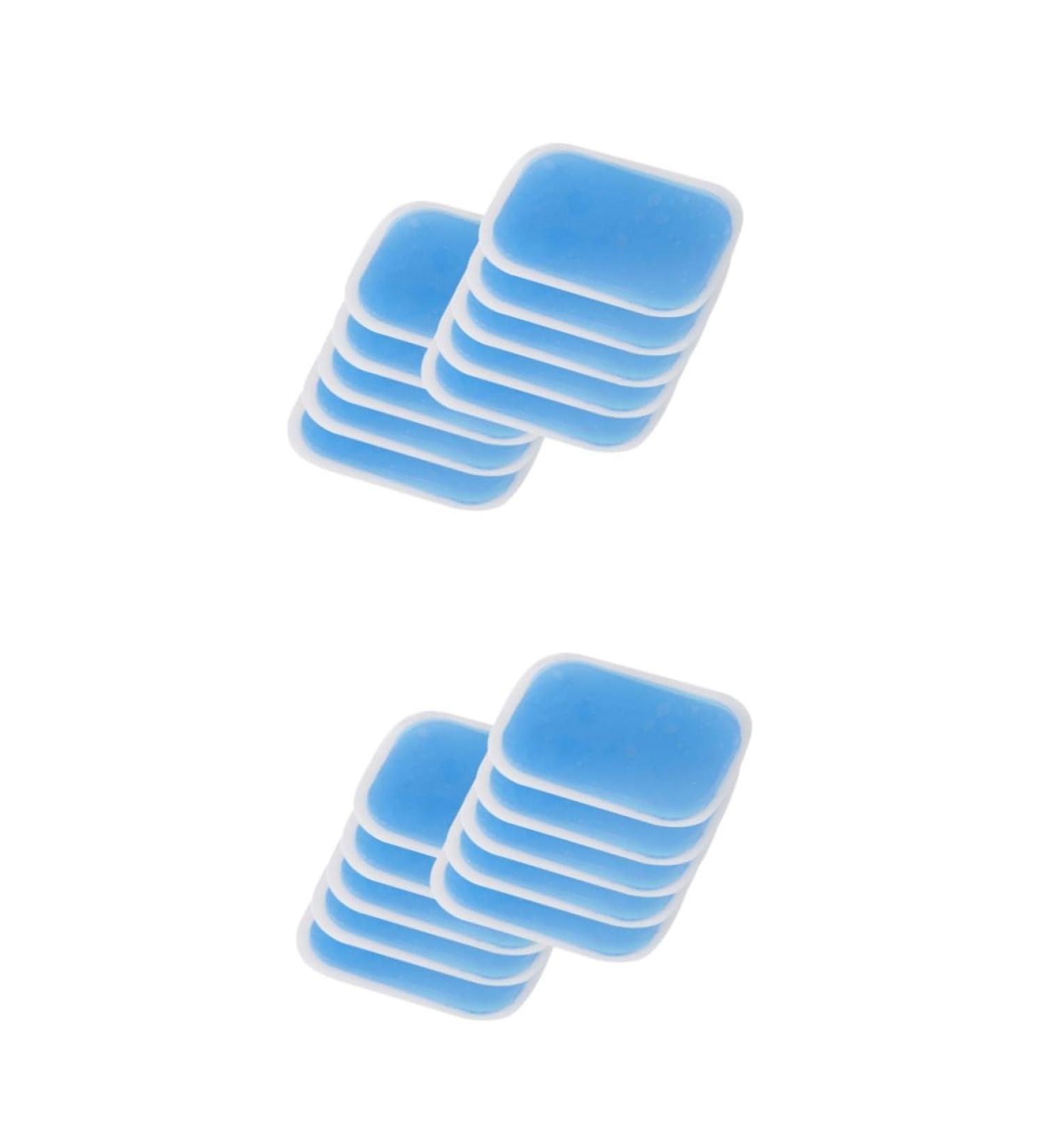 Buy Healeved 60 STK Replacement Gelpads for Abdominal Stimulators | Fitness Device Accessories | Blue Gelpads for Belly Toner | 30pcs x 2PCs - Buy Online on GoSupps.com