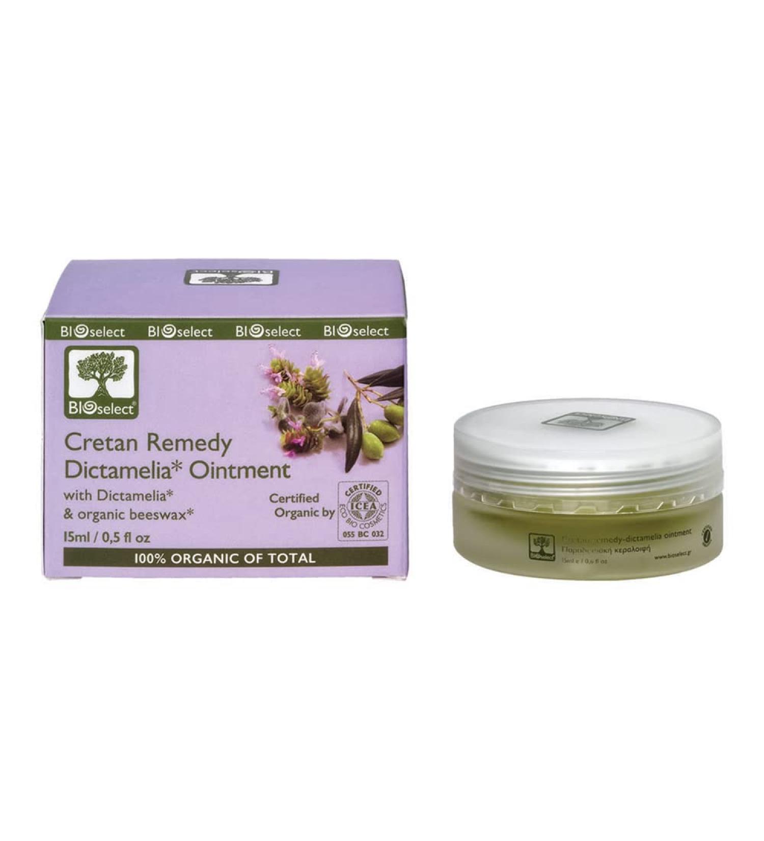 Buy BIOselect Cretan Remedy Dictamelia Beeswax Ointment (15ML) - Best Natural Skin Care for International Shipping - Buy Online on GoSupps.com