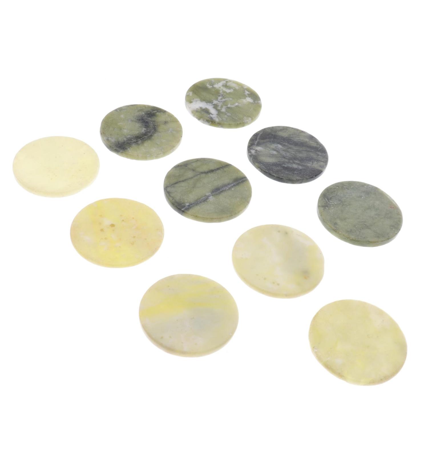 Lot De 10 Coussins D'extension De Cils En Pierre De Jade Verte Surface Lisse Et Ronde Pour Usage Professionnel Extensions De Cils Accessoires De Maquillage Doux Et R utilisables - Buy Online on GoSupps.com