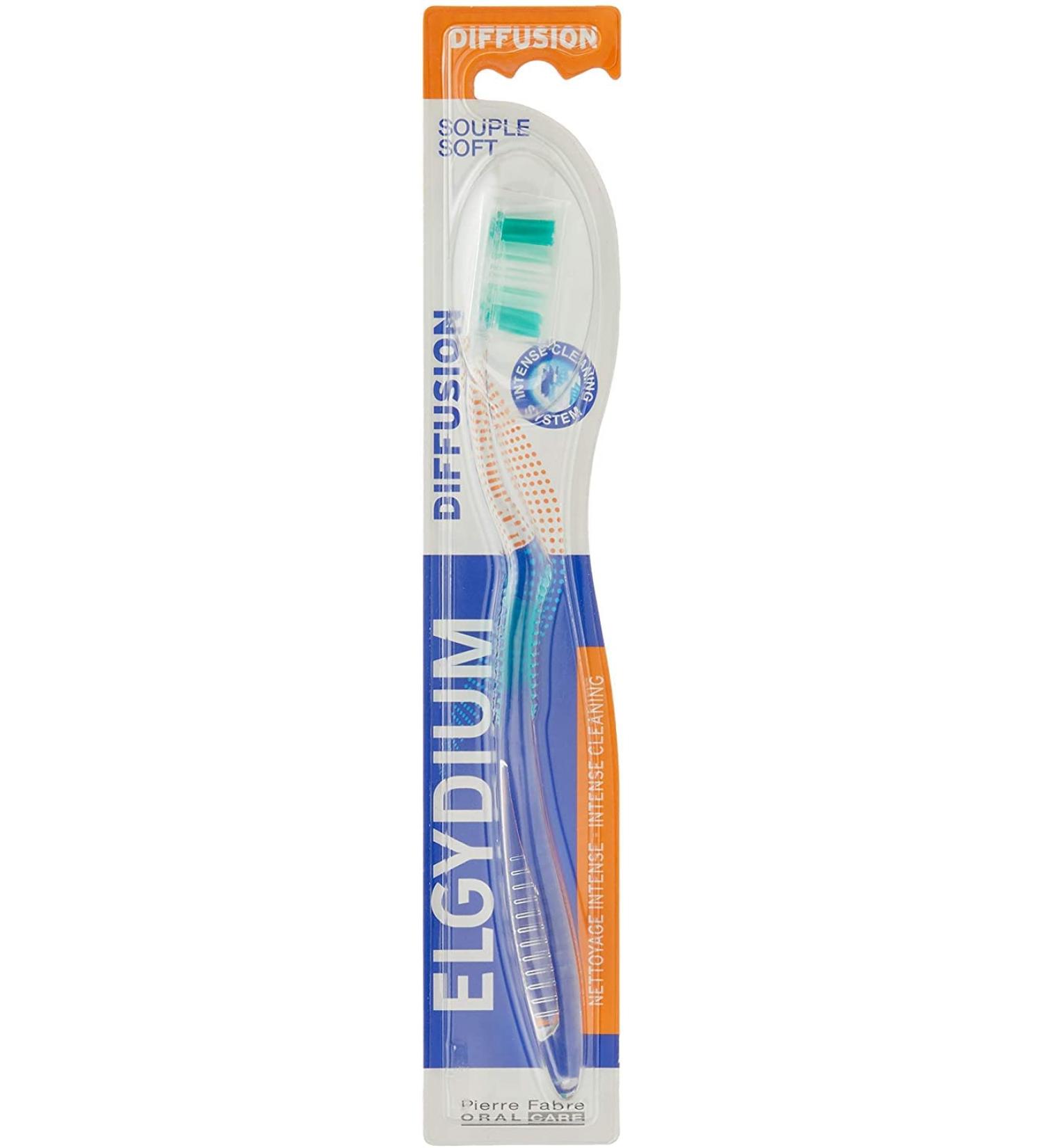 Elgydium Difusion Soft Toothbrush - Gentle Dental Care - Buy Online on GoSupps.com