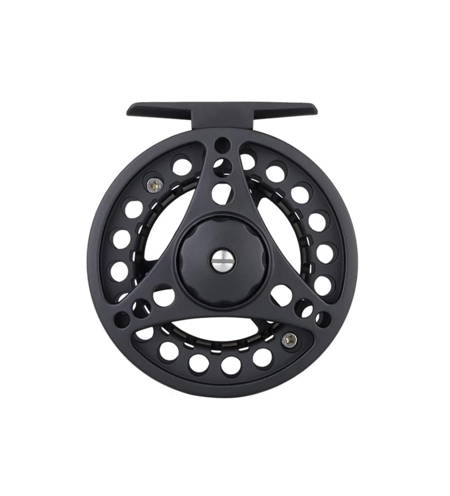 Buy Fly Fishing Rolls - Aluminum Alloy Fly Reels for Trout Bass & Carp | Sizes 7/8 5/6 3/4 - Black/Silver - Buy Online on GoSupps.com