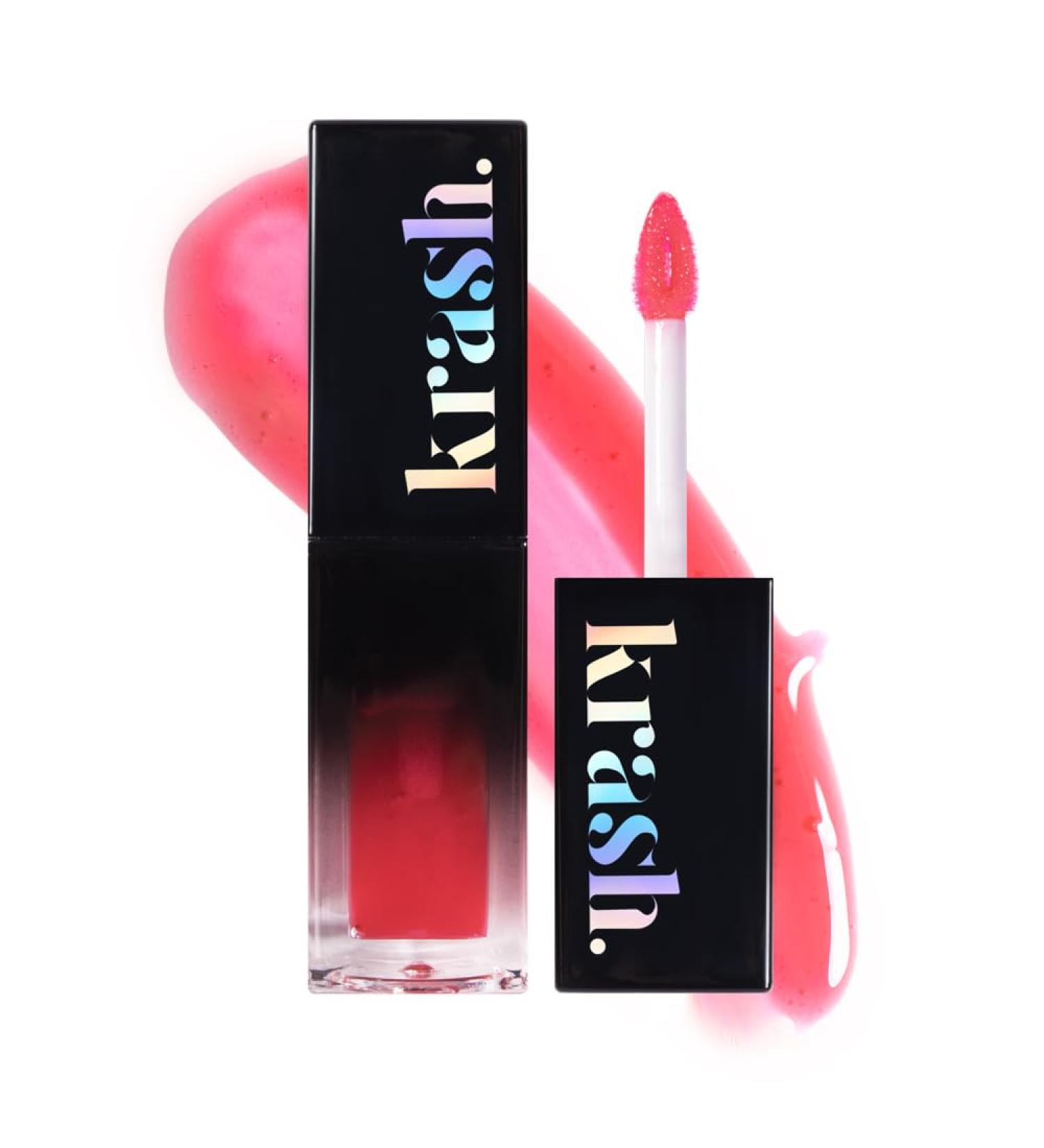  KRASH KOSMETICS KRASH KOSMETICS Almost Illegal Volumising Lip Gloss Extreme Spicy Light Colour Non-Sticky Oil Texture Hydration & Volume Vegan Cruelty Free - Buy Online on GoSupps.com