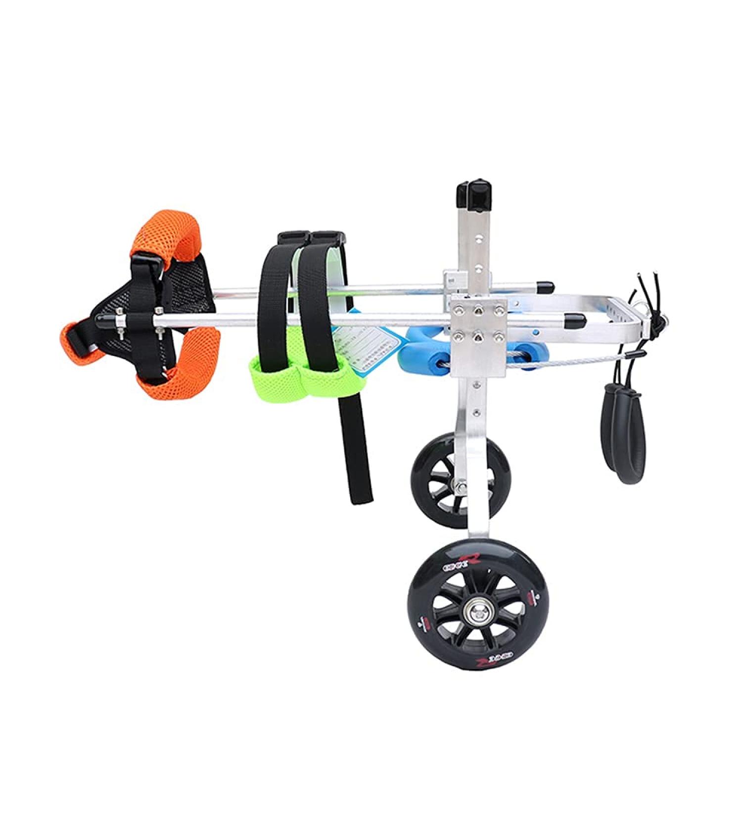 Pet Rehabilitation Cart Adjustable Dog Wheelchair for Back Legs Animal Exercise Wheels for Handicapped Hind Legs - Easy Assemble - 6 Sizes X - Small - Buy Online on GoSupps.com