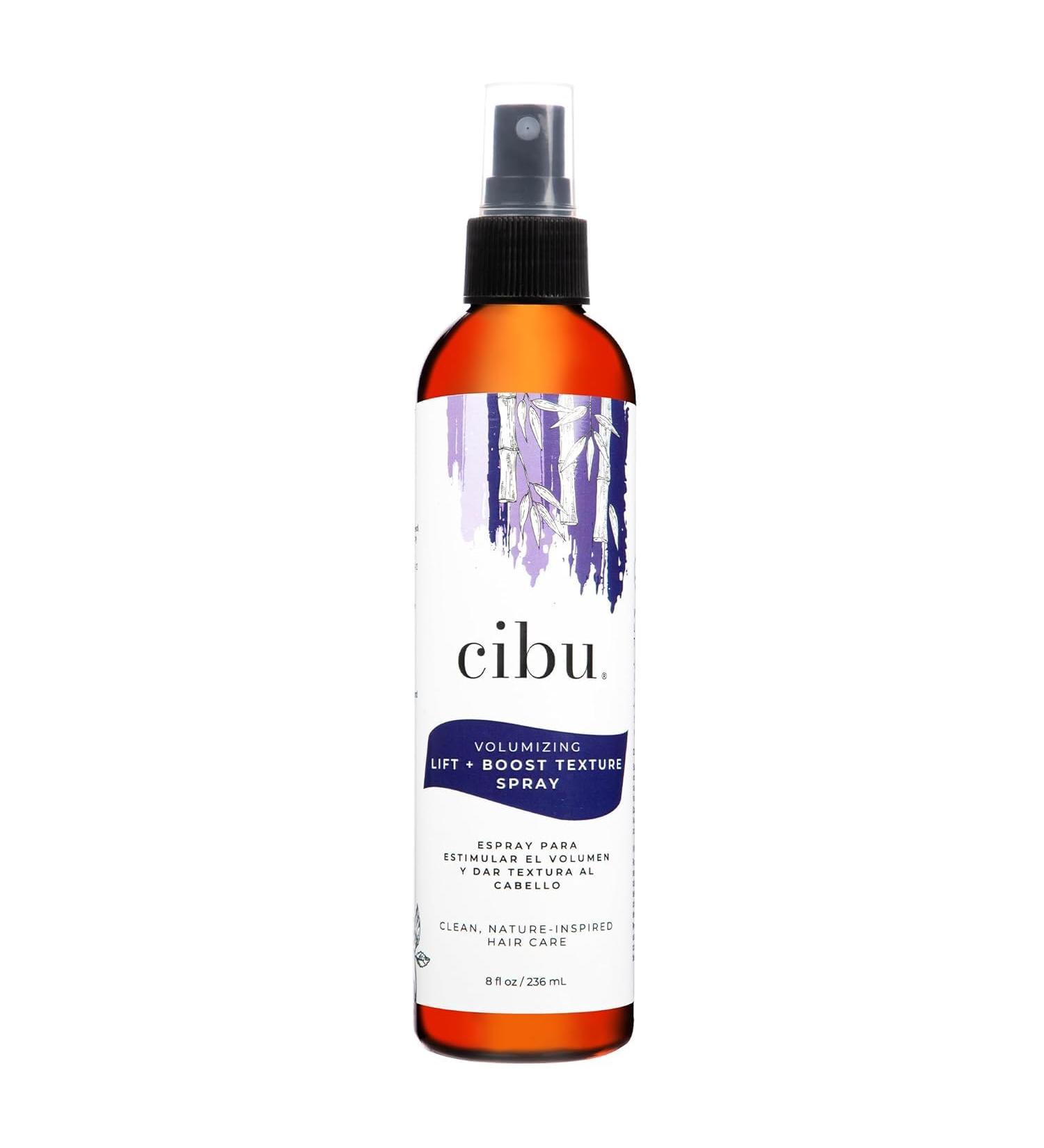 CIBU Volume Lift Texture Spray | Nutrient-Rich Volumizing Spray with Rice Soy Protein Ginseng Bamboo Extract & Natural Salts | 8oz Volume Spray - Buy Online on GoSupps.com