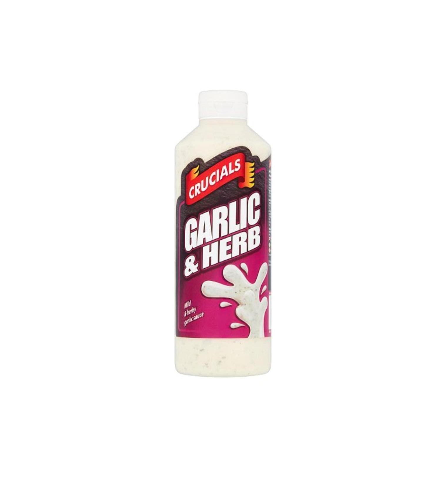 Crucials Garlic & Herb Sauce 1 Litre: Shop the Best Quality Sauce Online - Buy Online on GoSupps.com