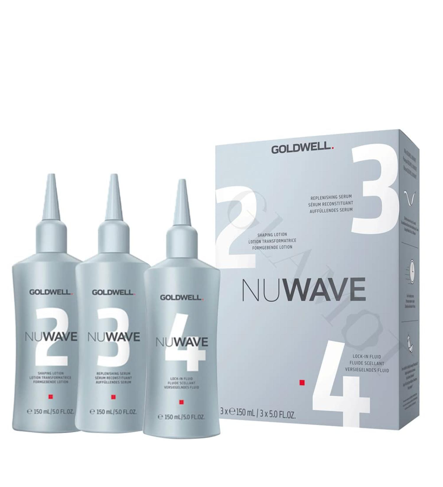 Goldwell Nuwave 2 3 4 3x150ml - traitement permanent