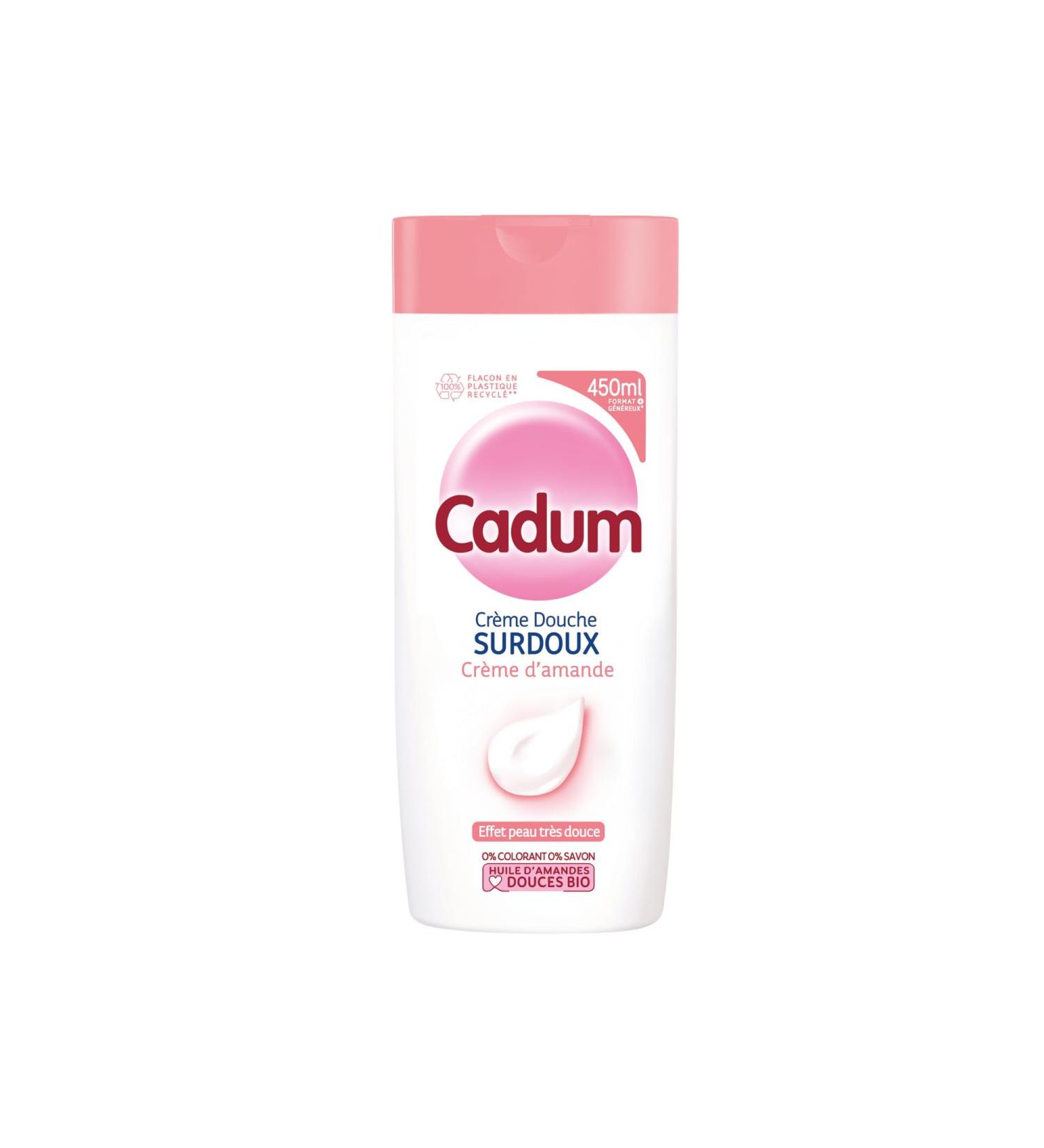 Cadum Surdoux Shower Cream Almond Cream 450ml - Buy Online on GoSupps.com