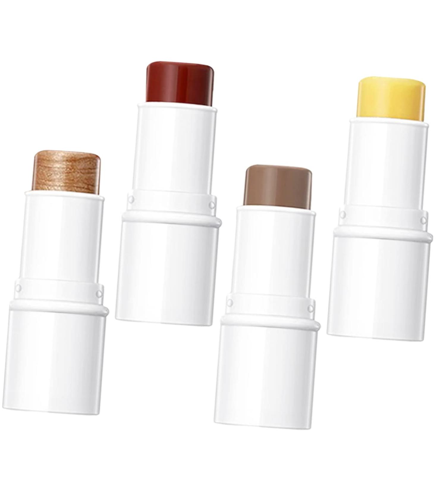 WOONEKY 1 Set Contour Stick Face Highlighter Contouring Stick Makeup Highlighter Blush Stick Contouring Makeup Kit Highlighters Makeup Stick Blush Stick Contour Highlighter Stick - Buy Online on GoSupps.com